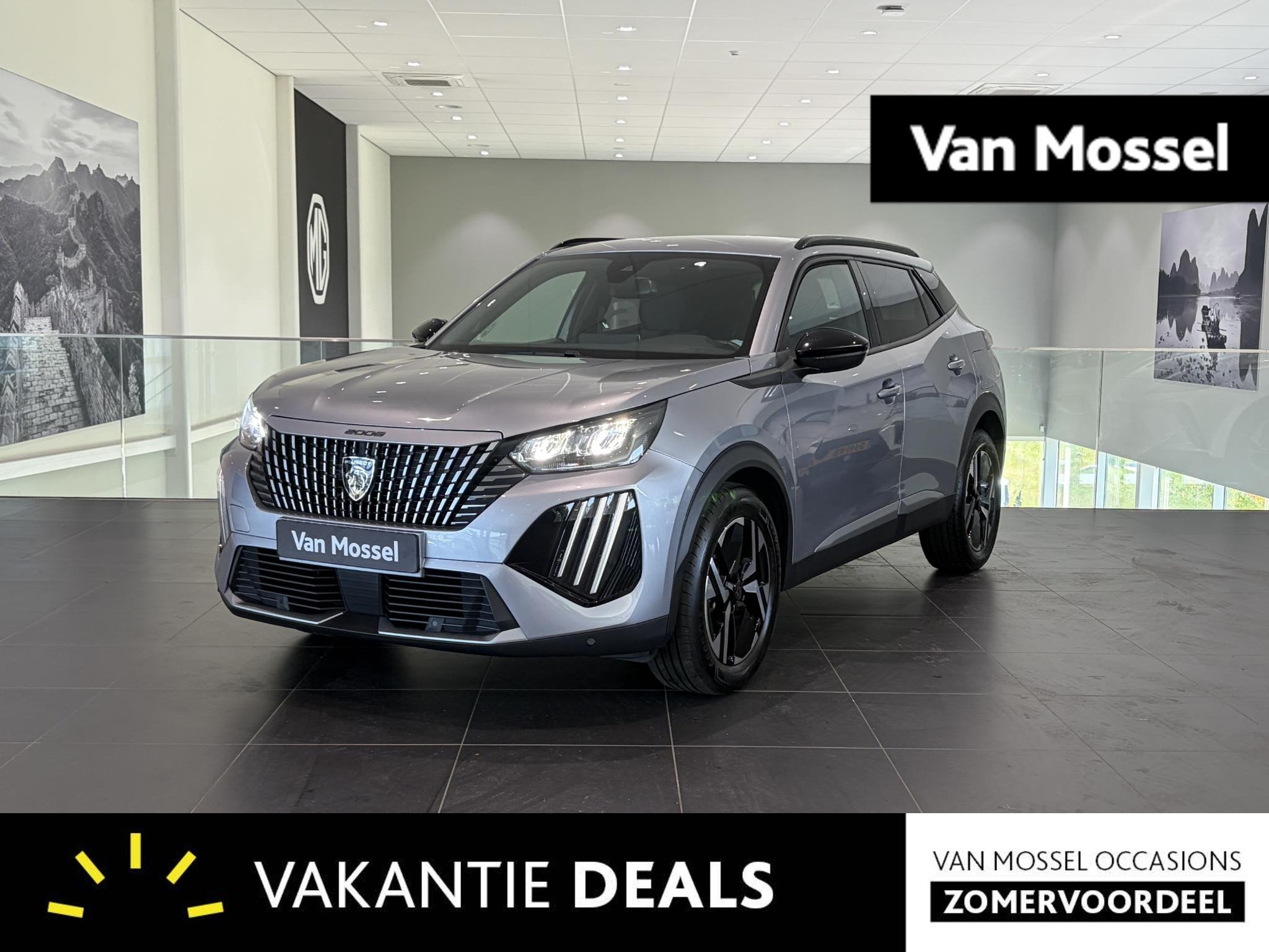 Peugeot 2008 1.2 100 pk Allure Luxe | Hoge Instap! | Climate, 12 maanden, Gebruikt, Euro 6, Leder en Stof