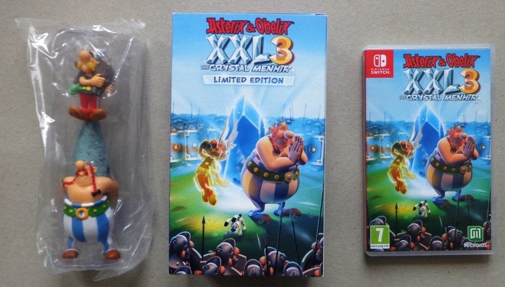 Asterix & Obelix XXL3 the Crystal Menhir Nintendo Switch, Avontuur en Actie, 1 speler, Ophalen of Verzenden, Zo goed als nieuw