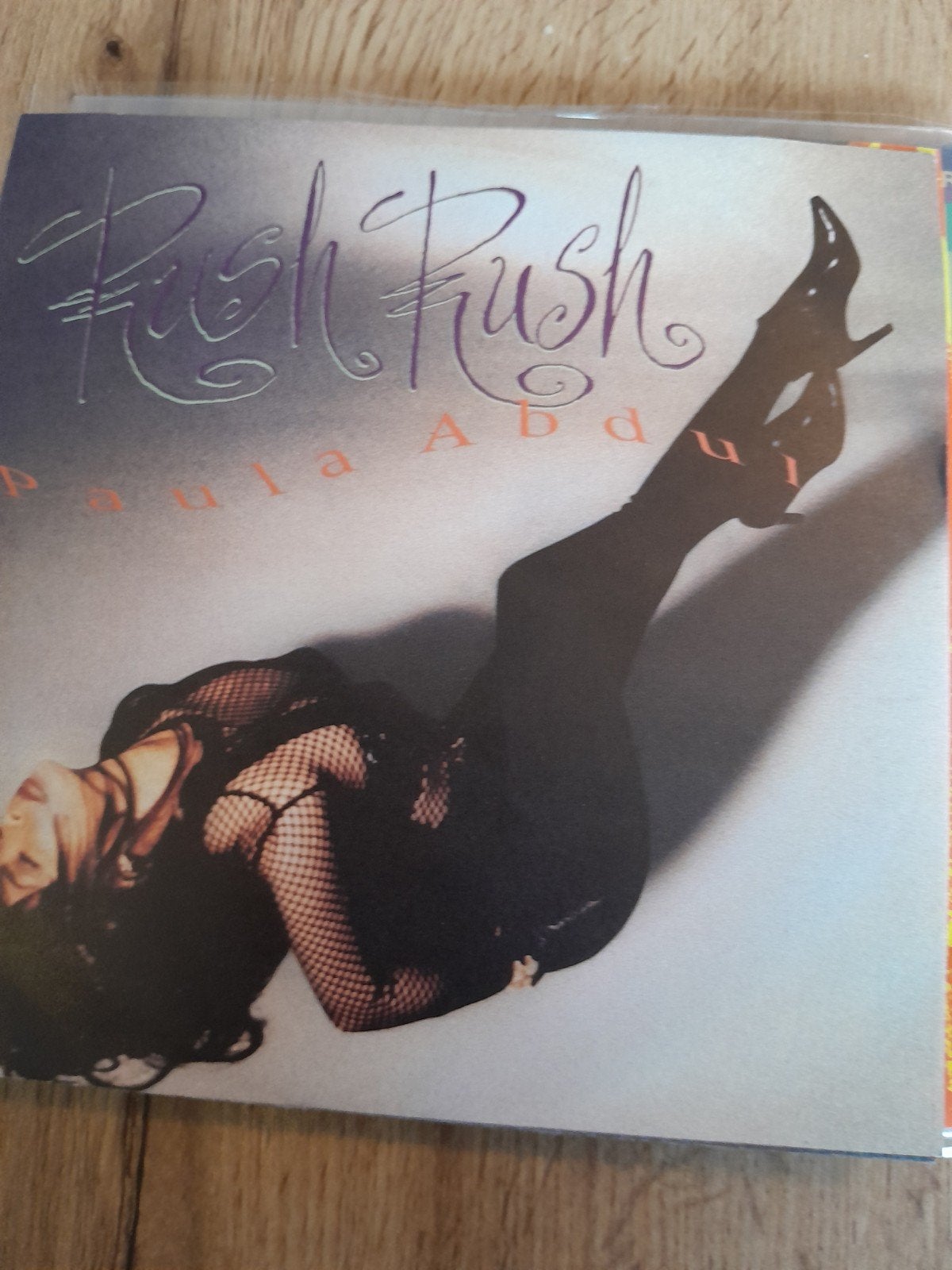 paula abdul 7inch rush rush, Ophalen of Verzenden, Zo goed als nieuw, Pop