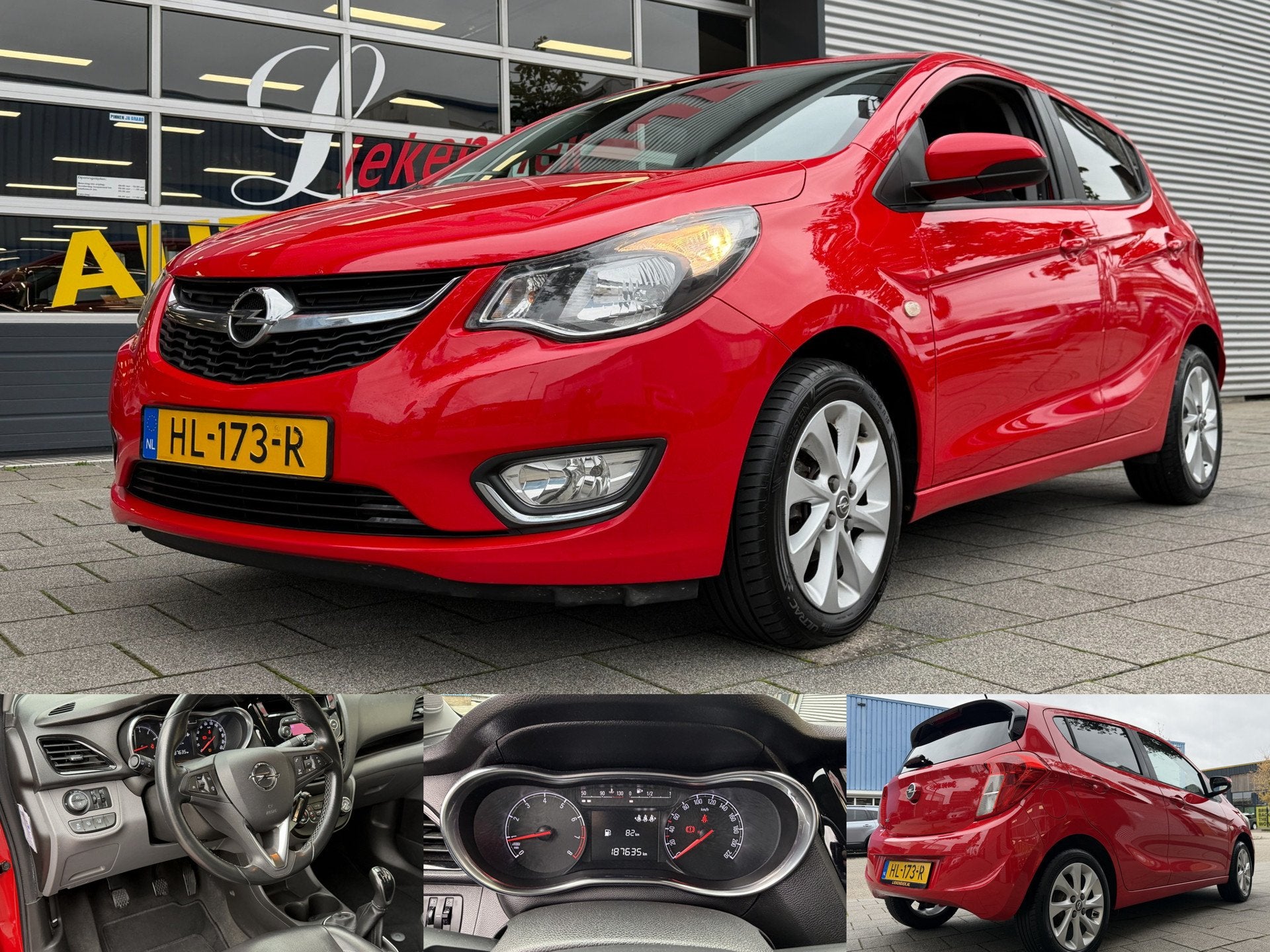 Opel KARL 1.0 ecoFLEX Cosmo - Airco I Leer I Sport velgen I, Voorwielaandrijving, Gebruikt, Verwarmde buitenspiegels, 23 km/l
