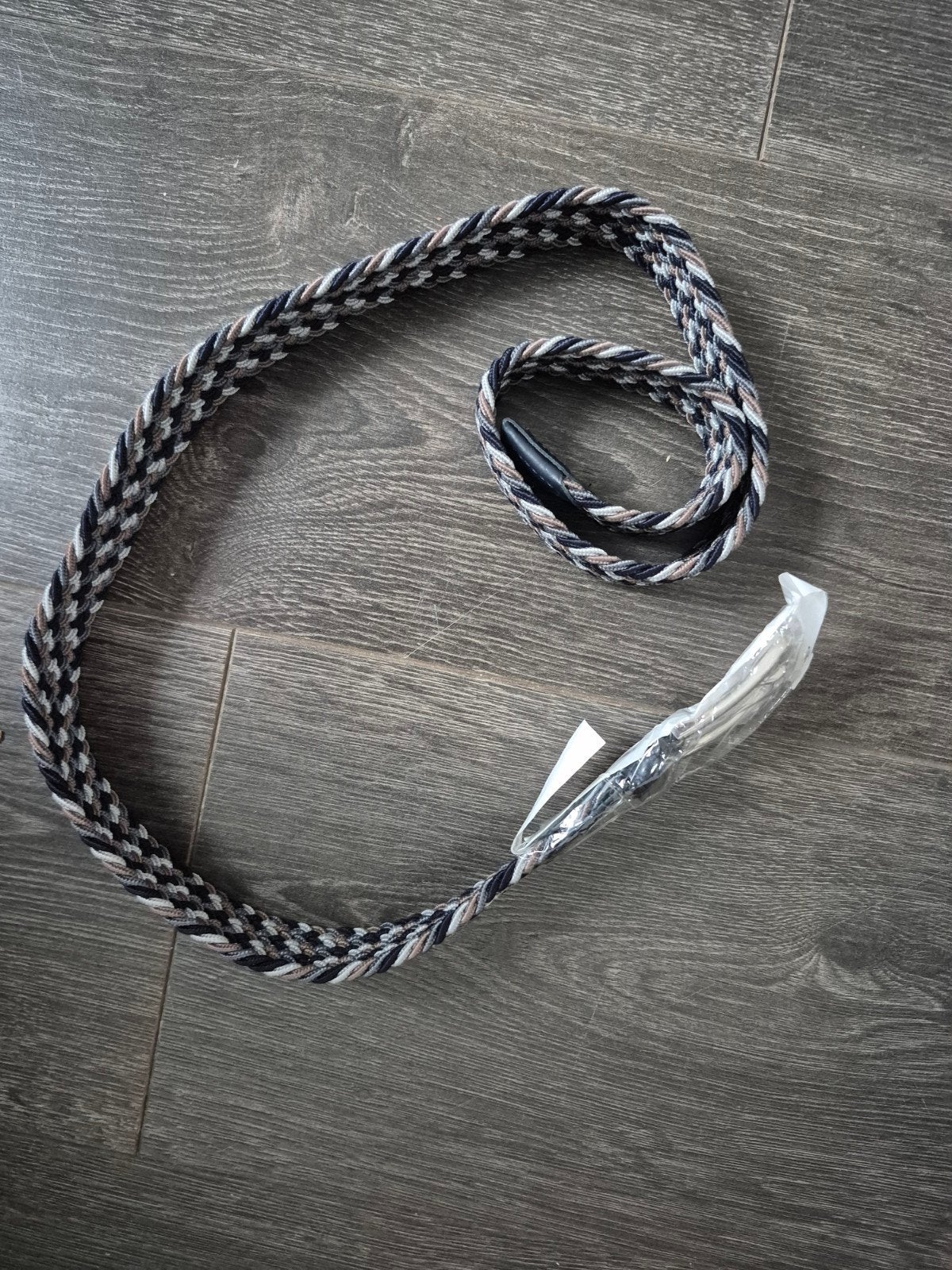 Nieuwe gevlochten riem - 105 cm, Kleding | Dames, Ophalen of Verzenden, Nieuw, Overige kleuren, 100 cm of meer
