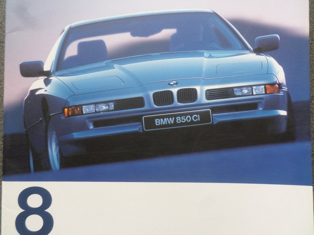 BMW 840Ci & 850 Ci & Csi 1997 Brochure, Ophalen of Verzenden, Zo goed als nieuw, BMW
