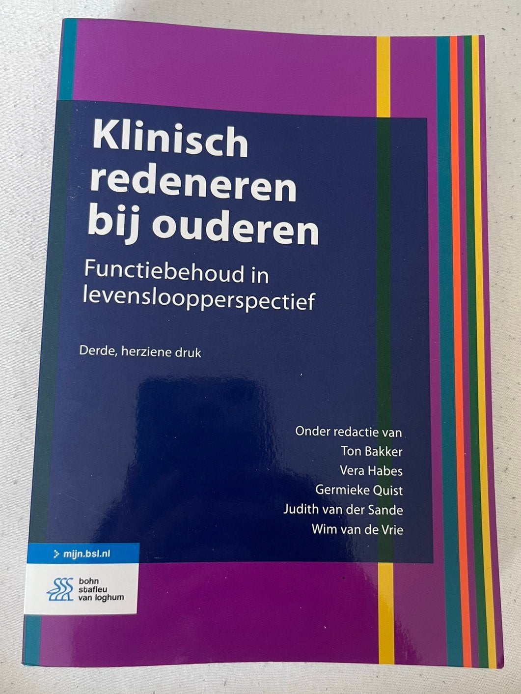Klinisch redeneren bij ouderen, Boeken, Ophalen of Verzenden, Zo goed als nieuw, HBO