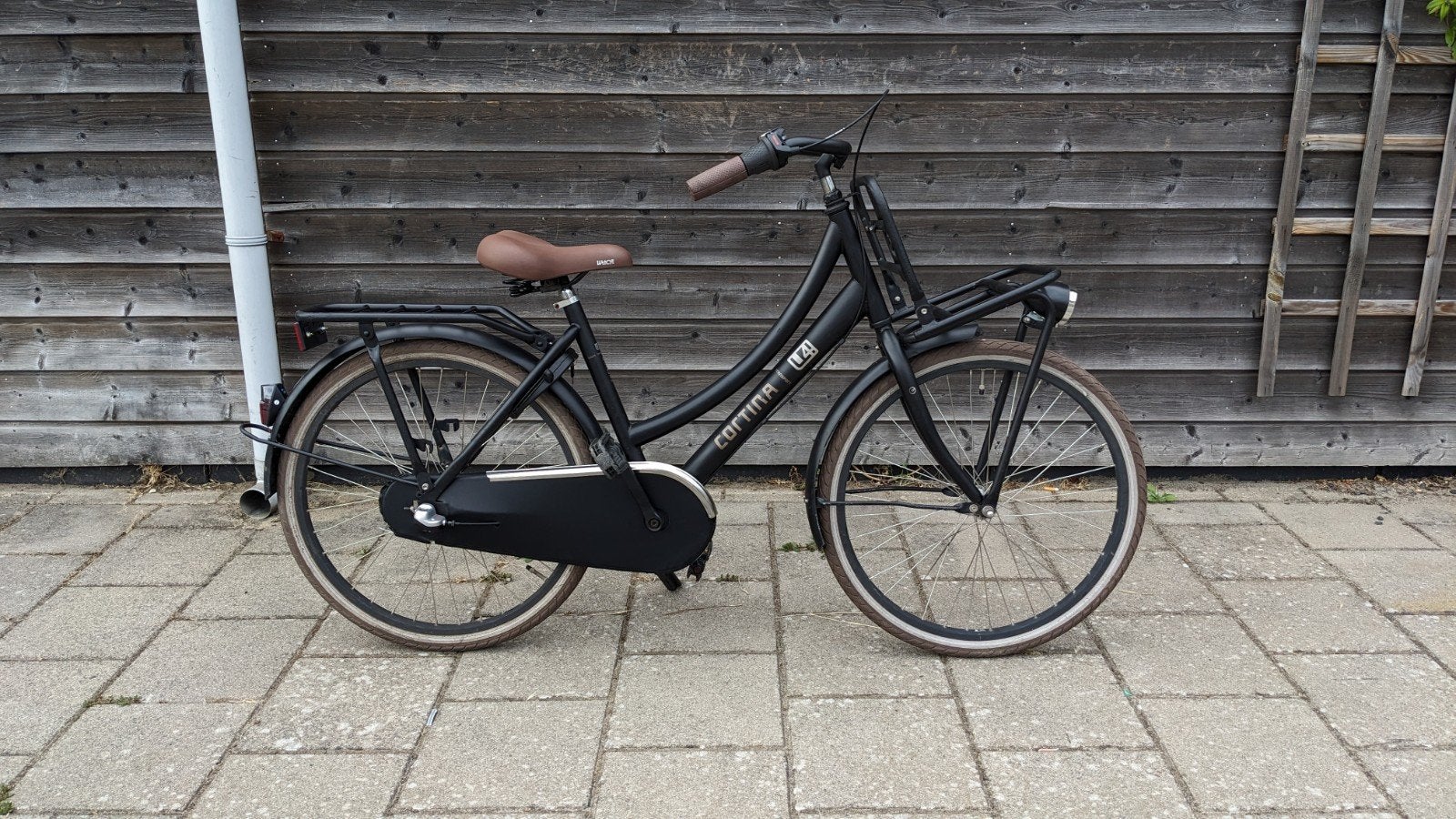 Cortina U4 24" 42 cm zgan, Fietsen en Brommers, Ophalen, Terugtraprem, 24 inch, Cortina U4 Transport