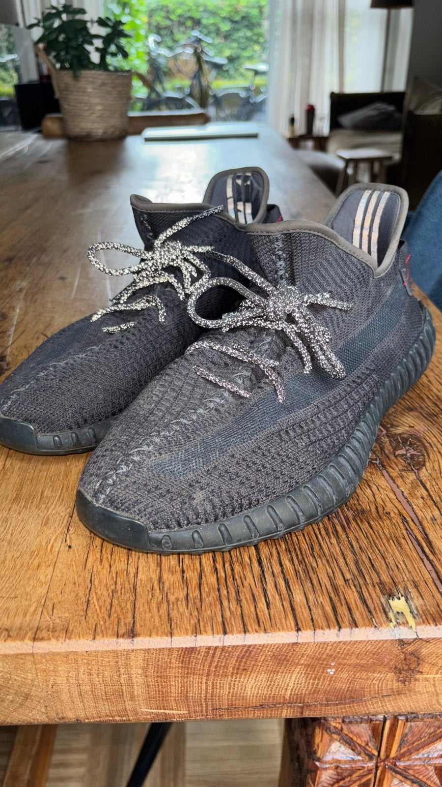 Adidas Yeezy Boost 350 V2 - Maat 46 2/3, Ophalen, Gedragen, Overige kleuren, Sneakers of Gympen