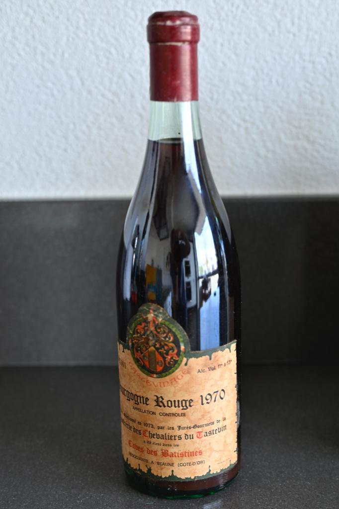 Wijn, Bourgogne rouge 1970, Ophalen, Frankrijk, Nieuw, Rode wijn