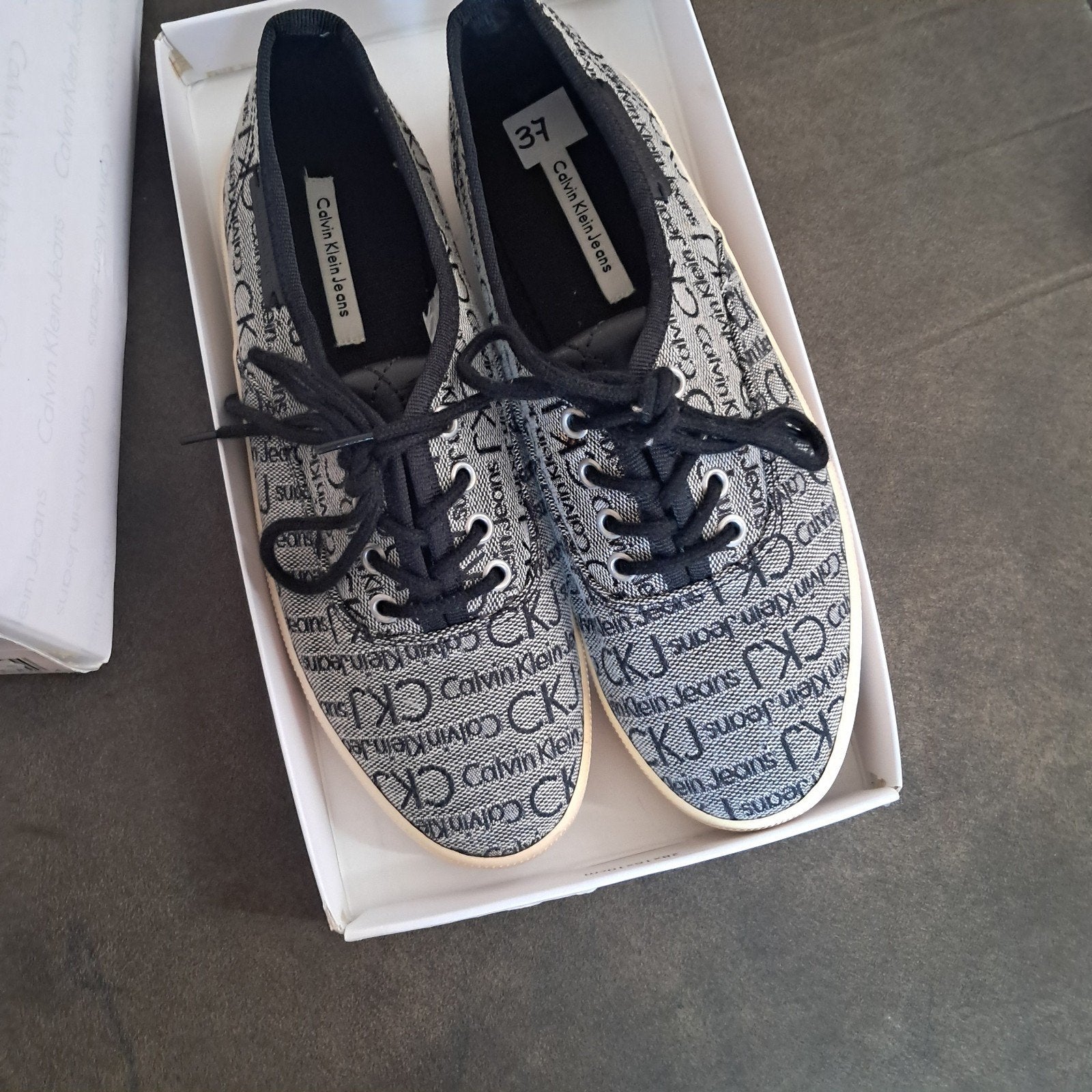 Calvin Klein Jeans sneakers maat 37, Ophalen, Zwart, Nieuw, Sneakers of Gympen