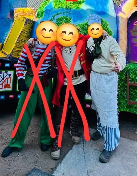 Bakkersoutift carnaval, Ophalen of Verzenden, Jongen of Meisje