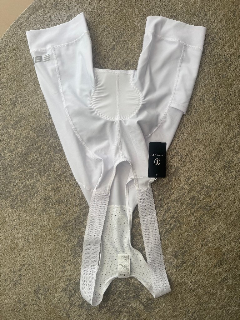 witte fietsbroek heren BXIO maat M, Sport en Fitness, Ophalen of Verzenden, Nieuw, Kleding