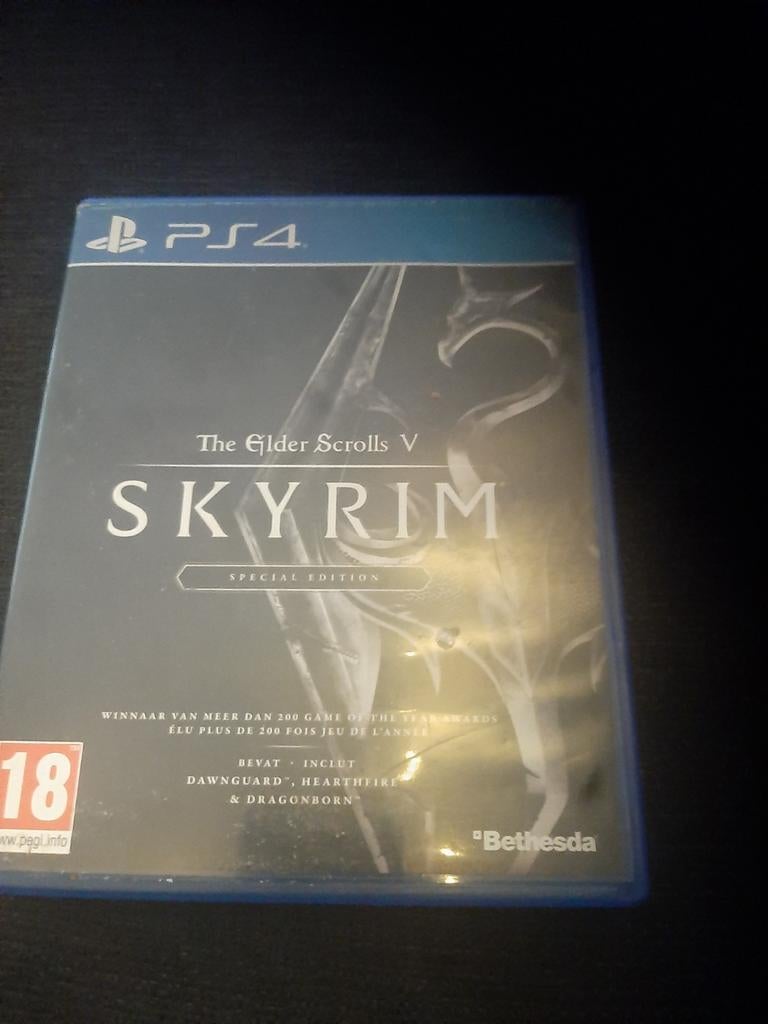 Skyrim playstation 4, 1 speler, Ophalen, Avontuur en Actie, Vanaf 18 jaar