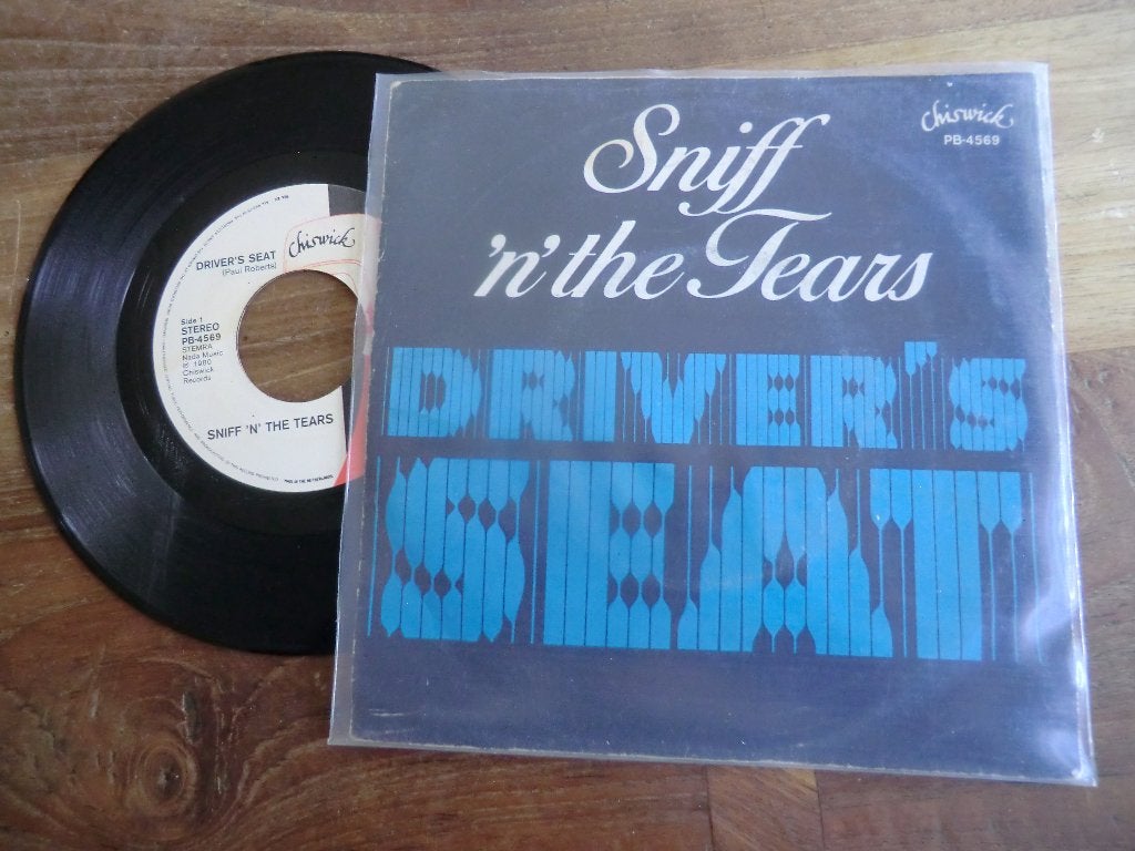 sniff n the tears    driver's seat, Cd's en Dvd's, Verzenden, Gebruikt, 7 inch, Pop