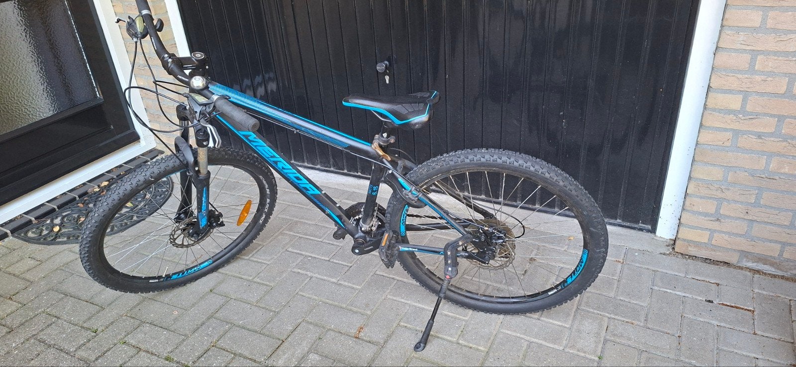 Merida Matts Mountainbike - Zwart/Blauw, Ophalen, Gebruikt, Merida
