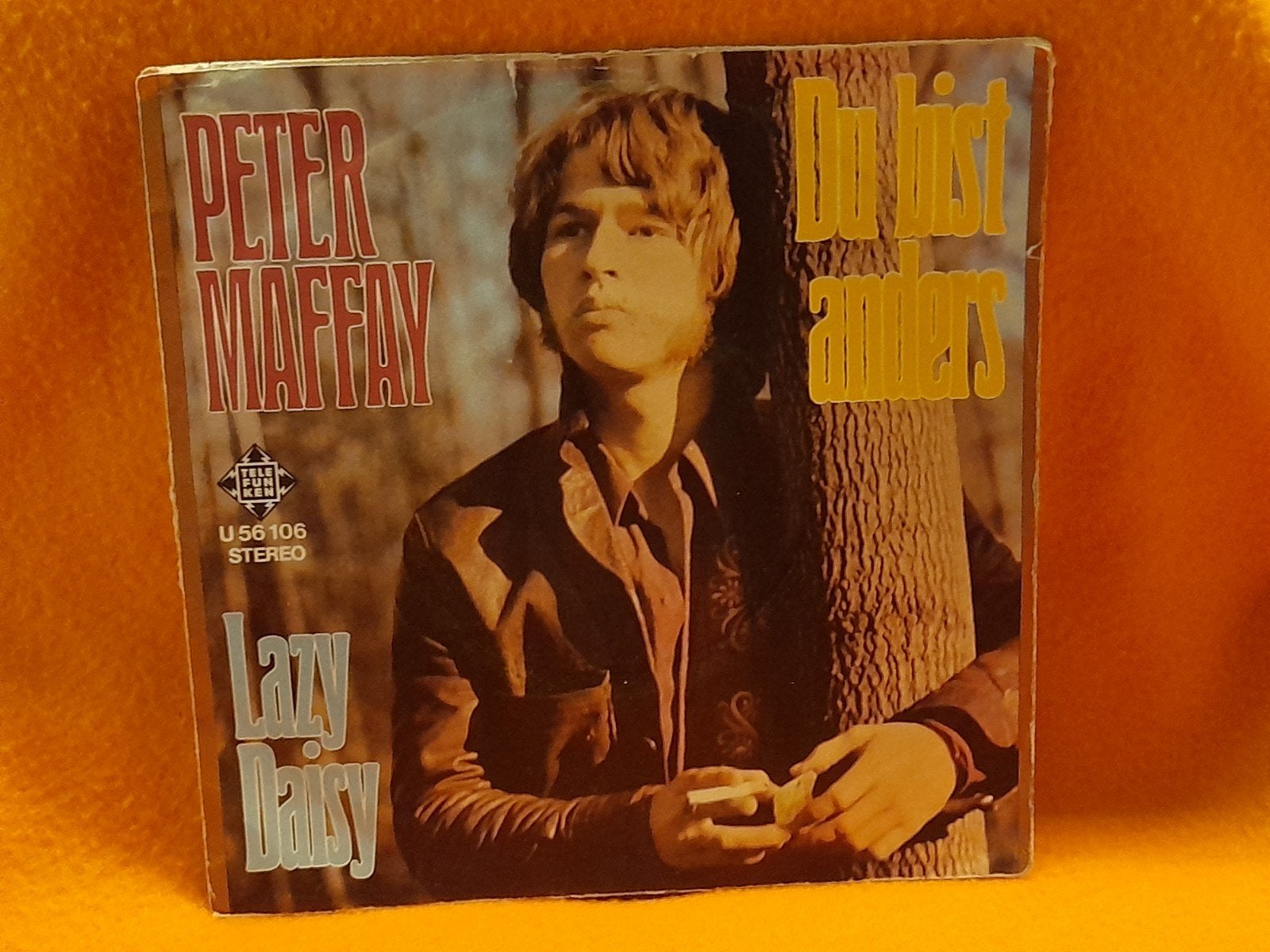 Peter Maffay - Du bist anders/Lazy Daisy (1970), Cd's en Dvd's, Vinyl Singles, Ophalen of Verzenden, Gebruikt, 7 inch, Schlager