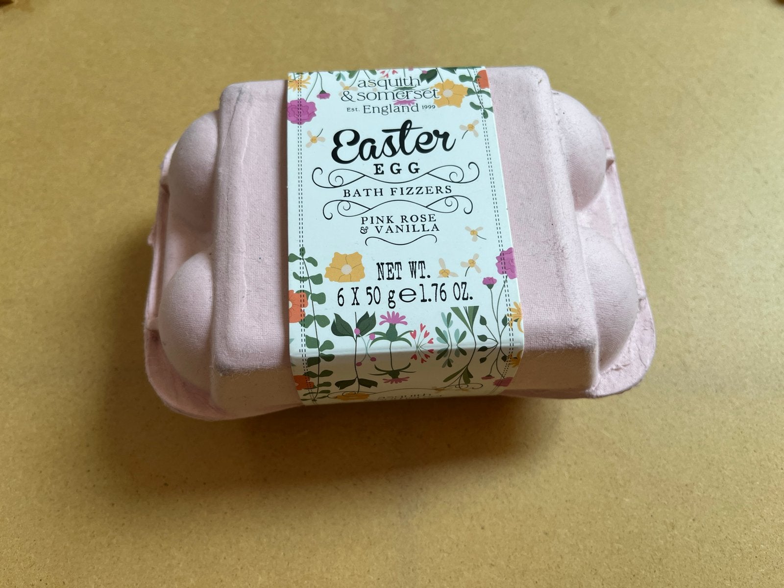 ASQUITH & SOMERSET  bruisballen pink rose & vanilla, Ophalen, Nieuw, Bad & Douche