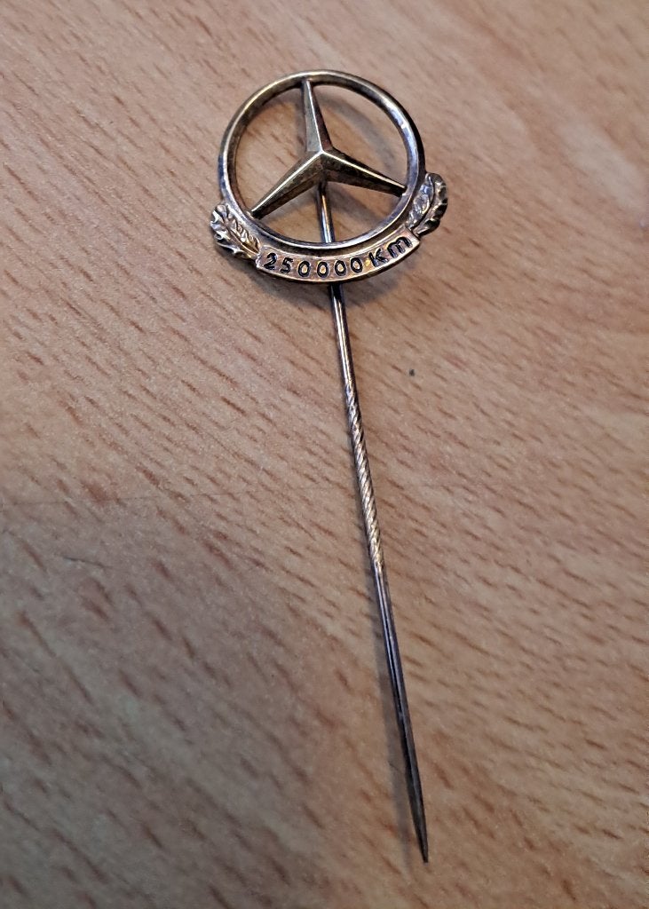 Mercedes-Benz Erespeld 250.000 KM – 835 Zilver / Verguld, Ophalen of Verzenden, Gebruikt, Auto's