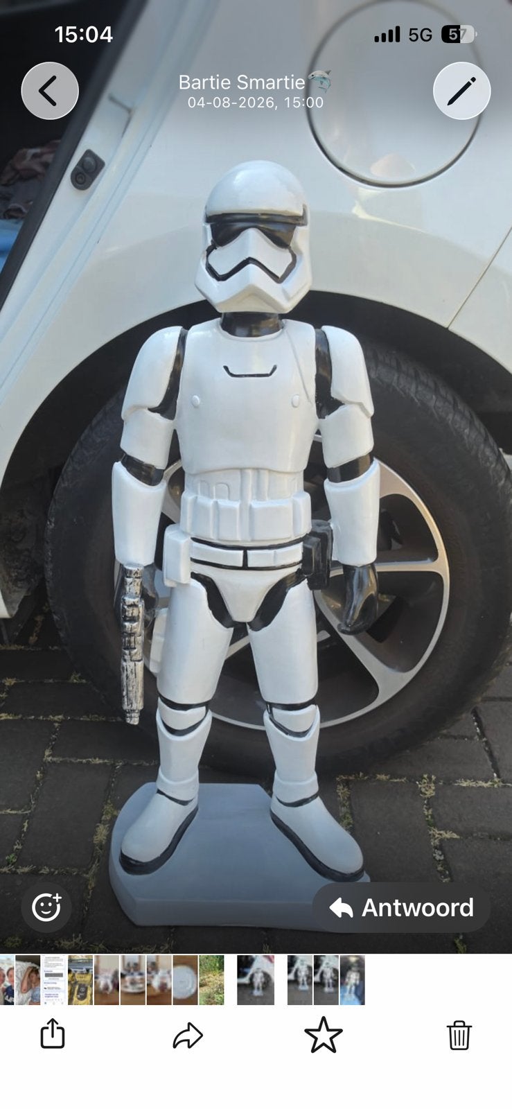 Star wars, Ophalen of Verzenden, Zo goed als nieuw, Actiefiguurtje