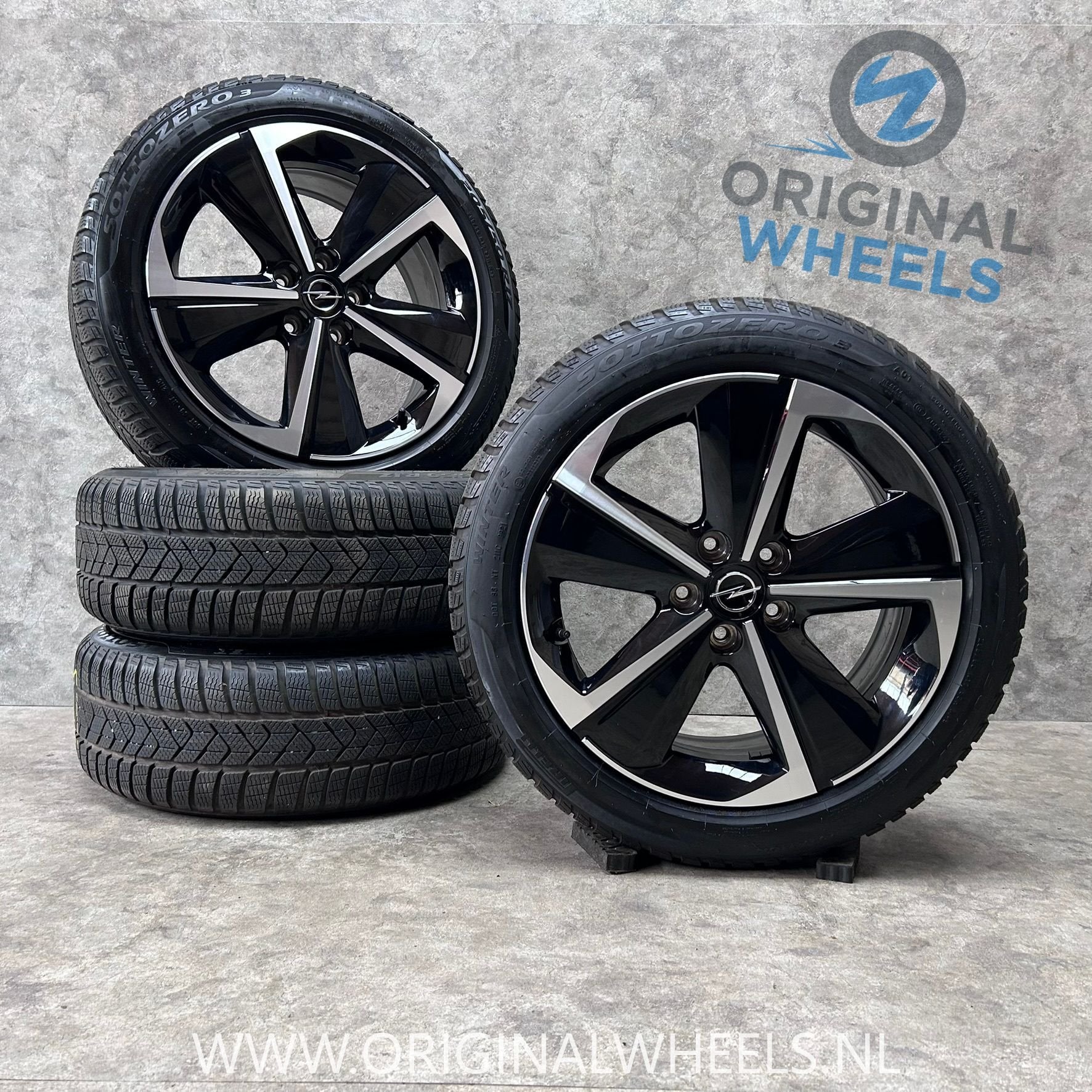 DIV. 17 inch originele velgen + winterbanden Opel Astra L, -, -, Banden en Velgen, Nieuw