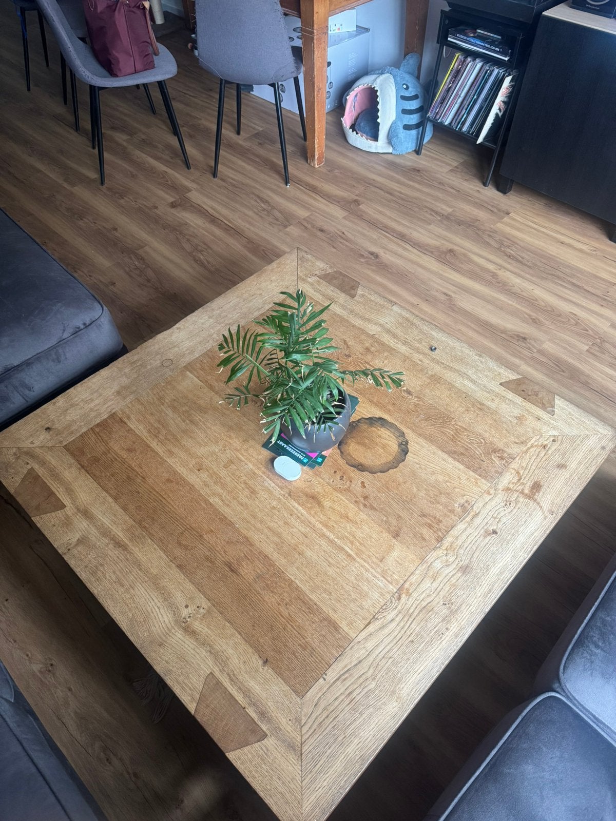 Solid Wood Coffee Table, Huis en Inrichting, Tafels | Bijzettafels, Ophalen, Minder dan 45 cm, Zo goed als nieuw, 75 cm of meer