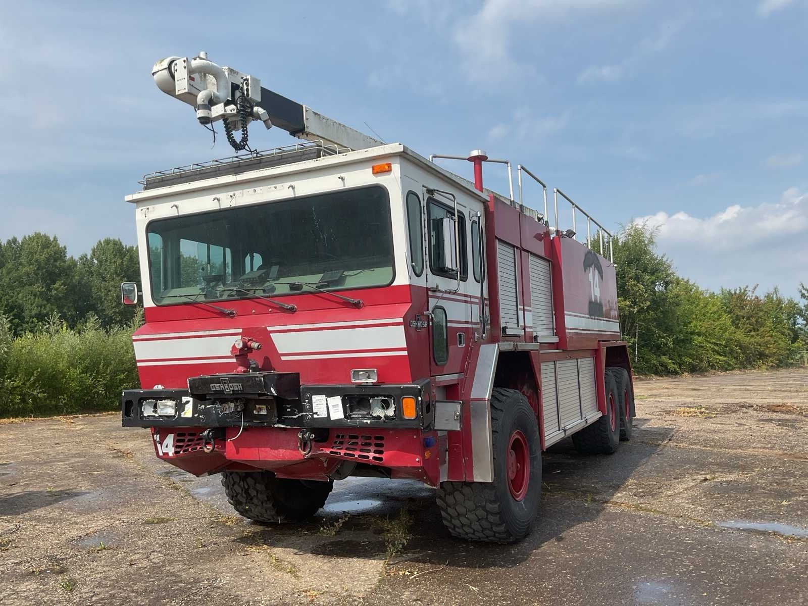 Oshkosh TI3000AF Brandweerwagen, Auto's, Overige Auto's, Automaat, Gebruikt, Overige carrosserieën, Bedrijf