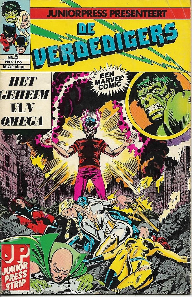 De verdedigers - Nr. 5: Het geheim van Omega, Eén comic, Ophalen of Verzenden, Gelezen, Amerika