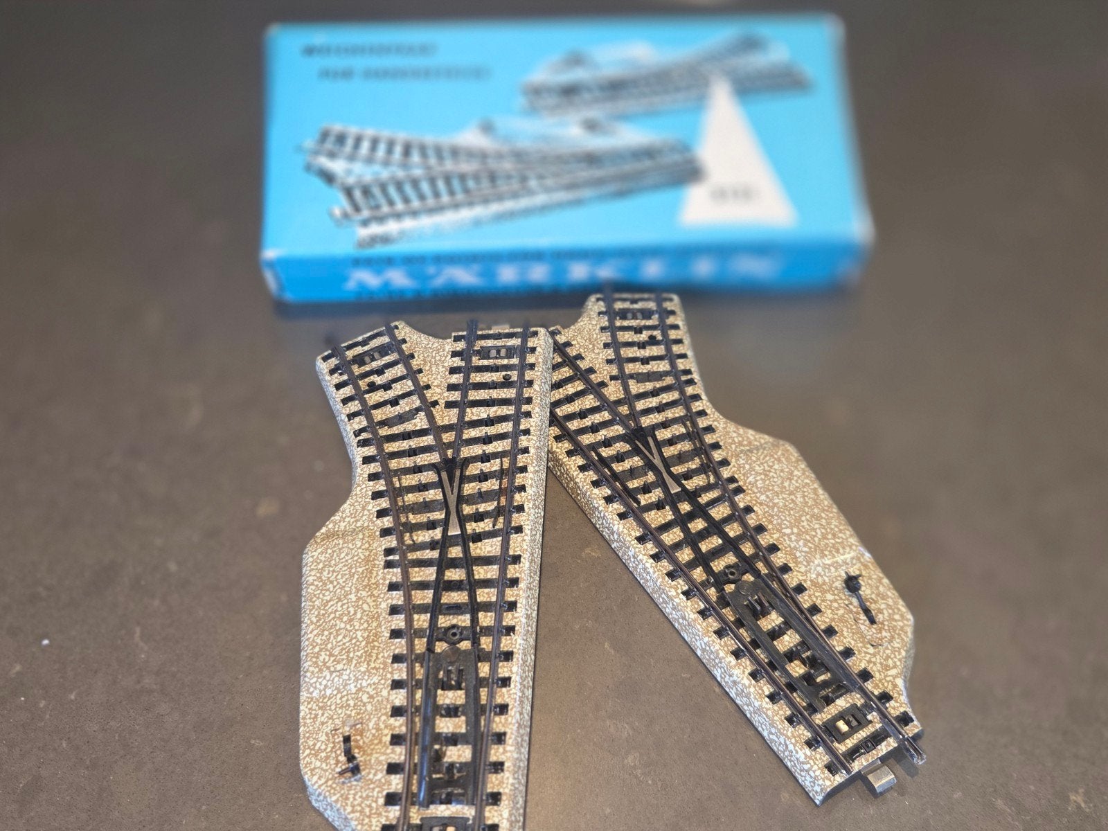 Märklin H0 Wissels - Zo goed als nieuw, Ophalen, Wisselstroom, Rails, Zo goed als nieuw