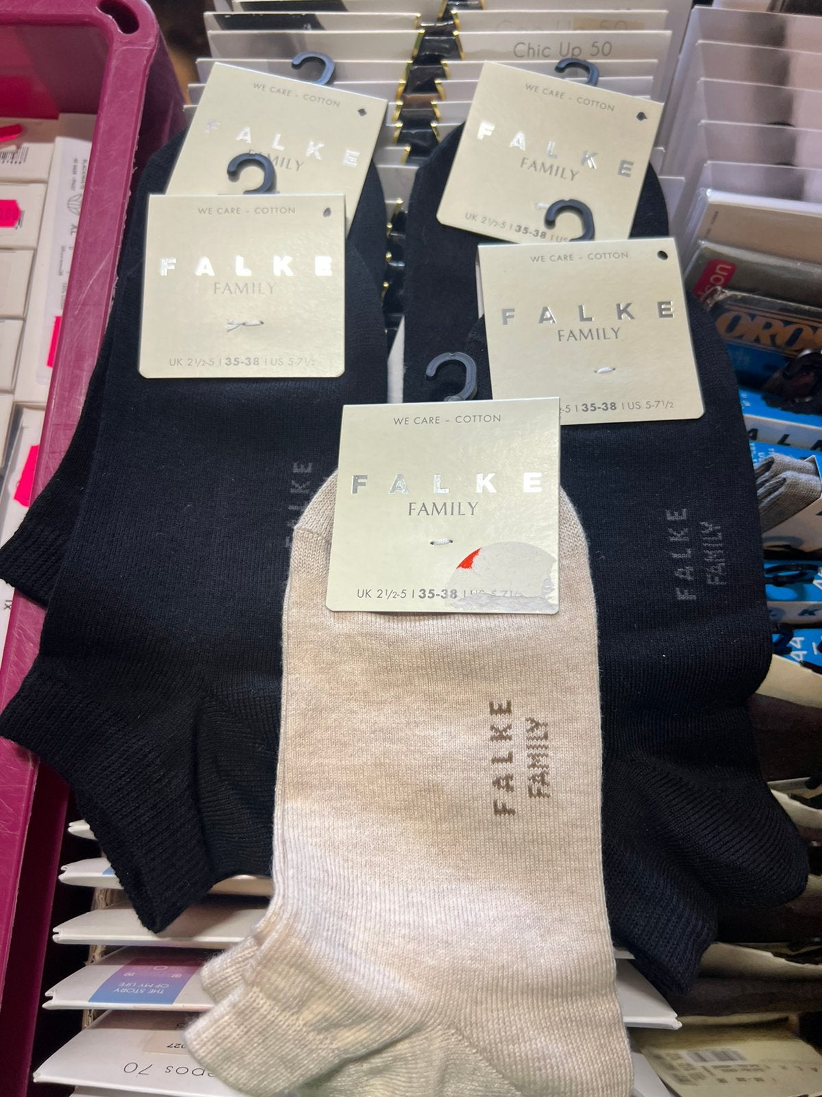 Falke family sokken maat 35/38 NIEUW!! Nu €5,- per oaar, Ophalen of Verzenden, Nieuw