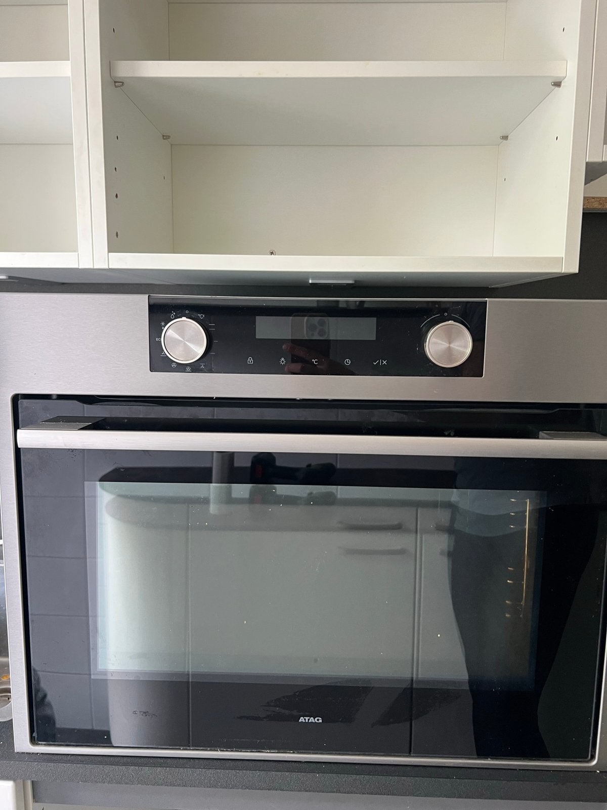 Atag Inbouw Oven - 60x56.5x46 cm - Gebruikt, Ophalen, 45 tot 50 cm, Gebruikt, Oven