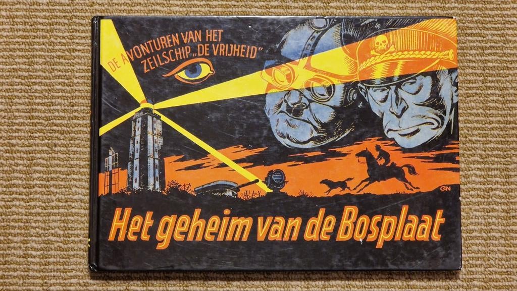 Het geheim van de Bosplaat - Stichting Zeeschuim De Kraak, Eén stripboek, Ophalen of Verzenden, Gelezen