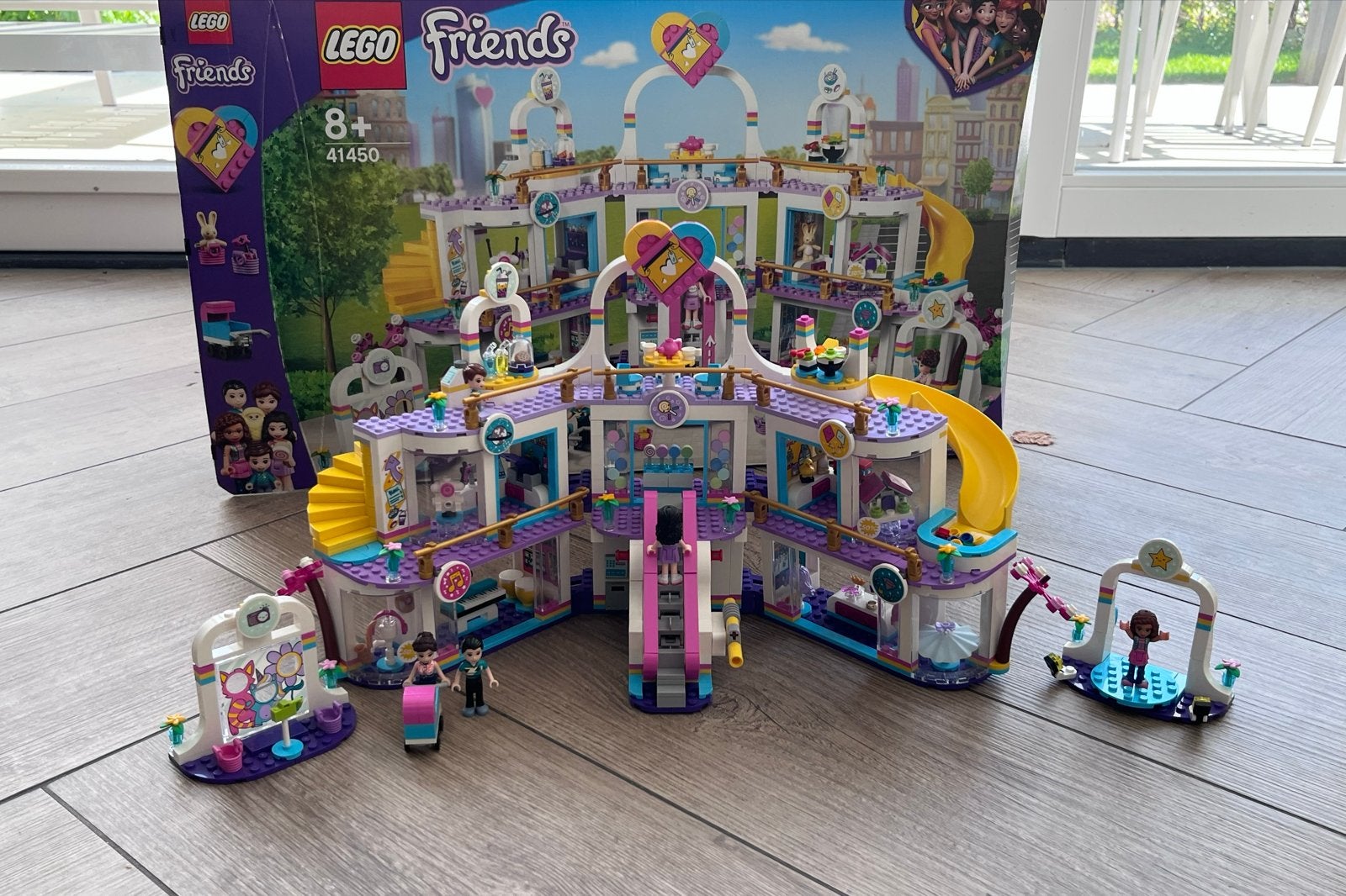 LEGO Friends Heartlake City Winkelcentrum (41450), Ophalen of Verzenden, Zo goed als nieuw, Overige merken