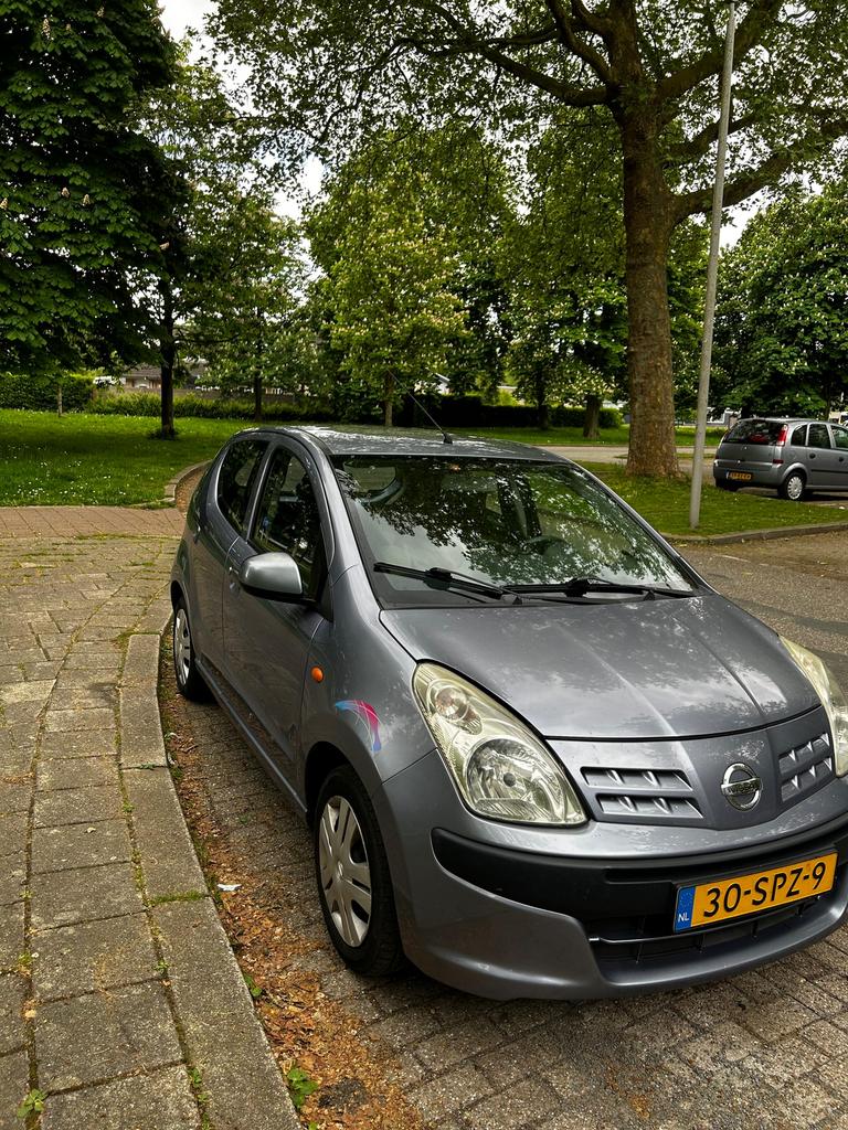 Nissan Pixo 1.0 + NIEUWE APK, Auto's, Nissan, Voorwielaandrijving, 200 kg, Handgeschakeld, 3 cilinders