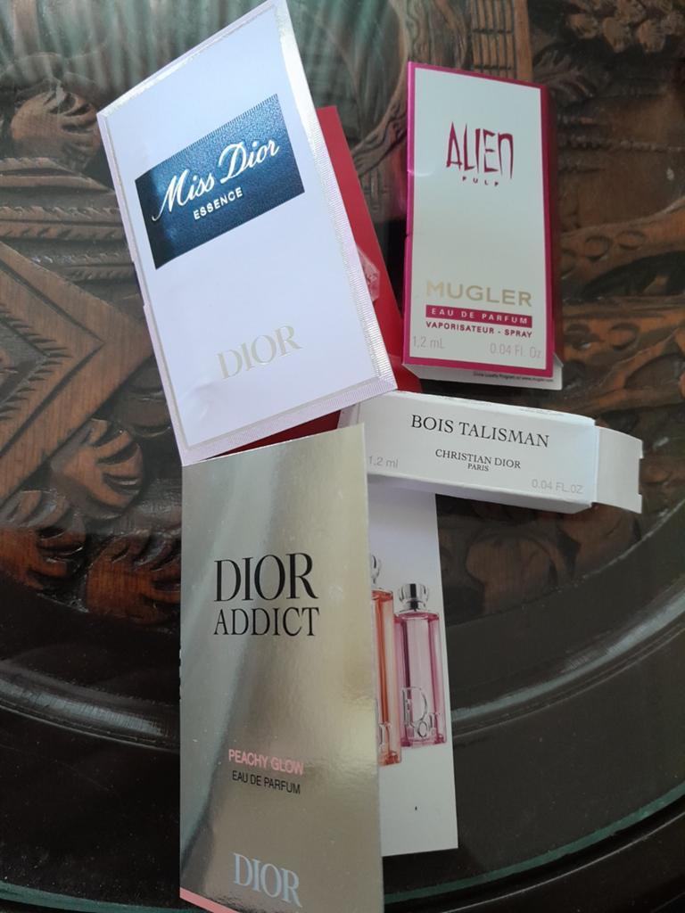 Sample tester dior,  mugler eau de parfum, Ophalen of Verzenden, Nieuw