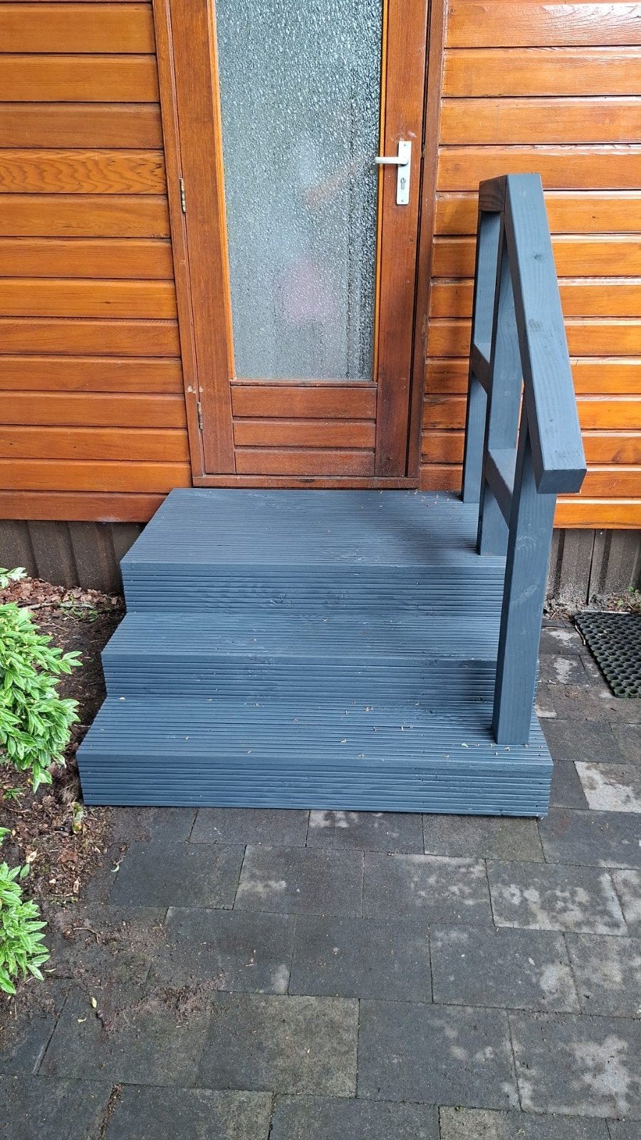 Prachtige chaletopstap, Caravanopstap, Tinyhouse, Recreatiew, Ophalen of Verzenden, Nieuw, Hout