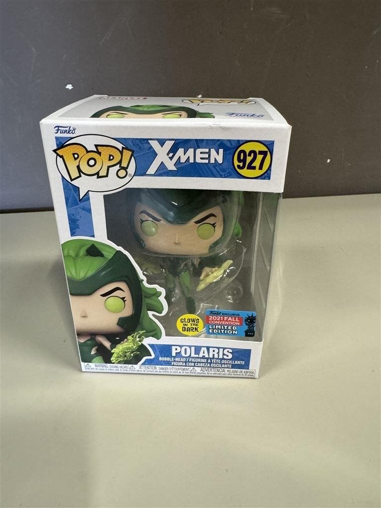 funko pop - x-men - polaris - 2021 fall convention limited e, Ophalen of Verzenden, Zo goed als nieuw