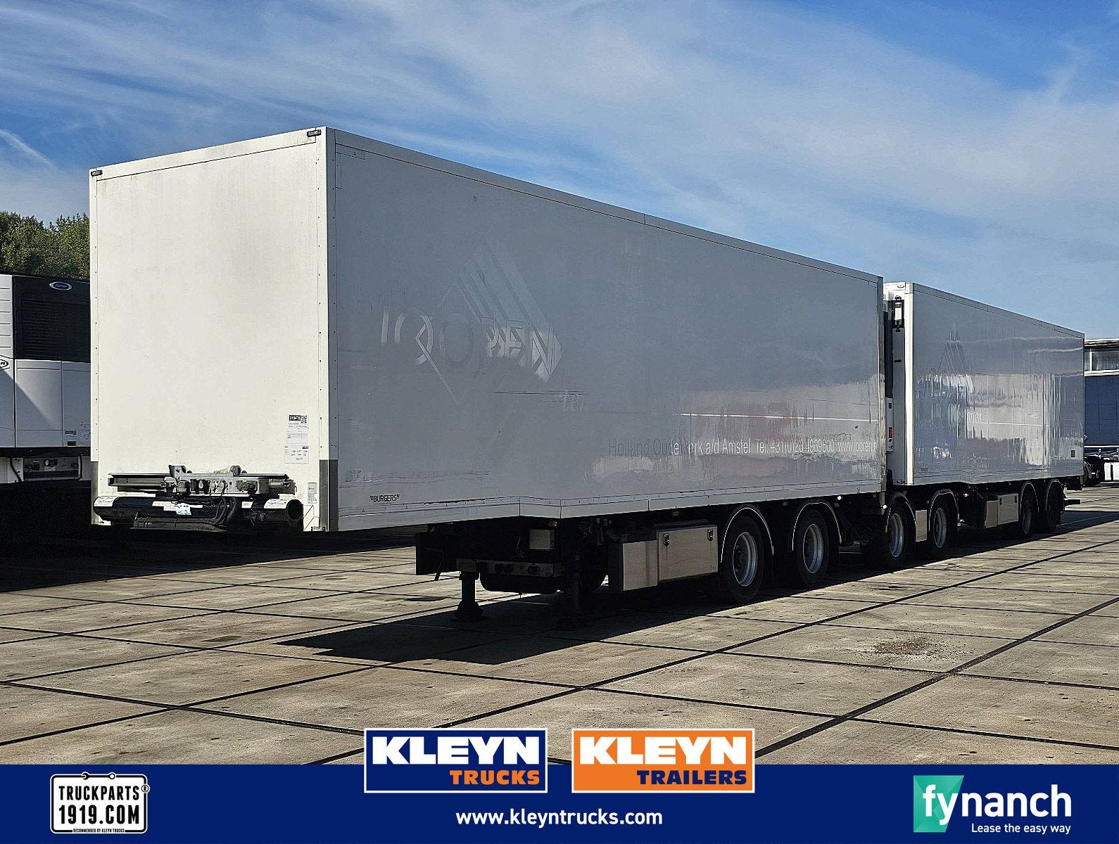 D-TEC CTD-35-02B complete lzv combi, Auto's, Vrachtwagens, Overige kleuren, Origineel Nederlands, Bedrijf, Aanhangers en Opleggers
