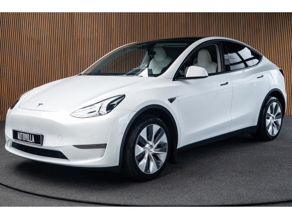 Tesla Model Y Long Range Dual - Motor AWD 75 kWh Navi Camera, Auto's, Automaat, Dealer onderhouden, Achterwielaandrijving, Gebruikt