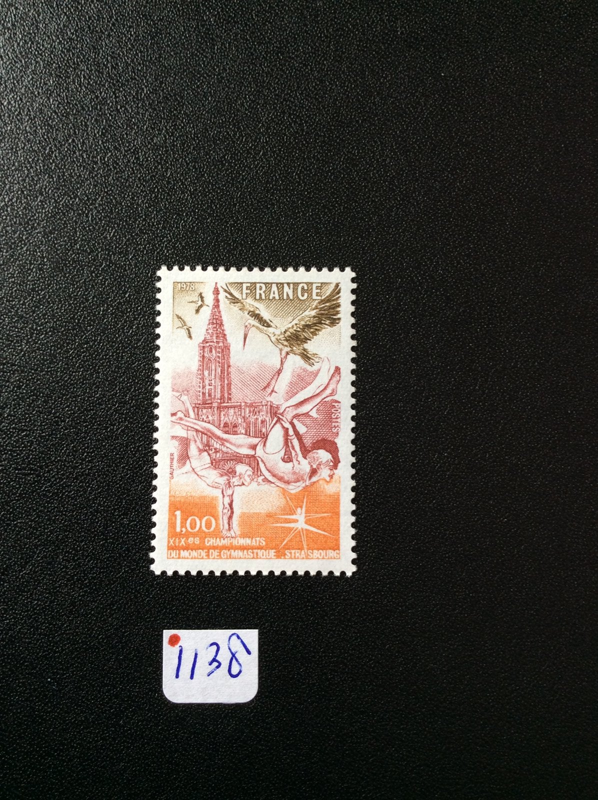 Frankrijk postzegel 1978 pfr Mi 2124, Postzegels en Munten, Postzegels | Europa | Frankrijk, Ophalen of Verzenden, Postfris