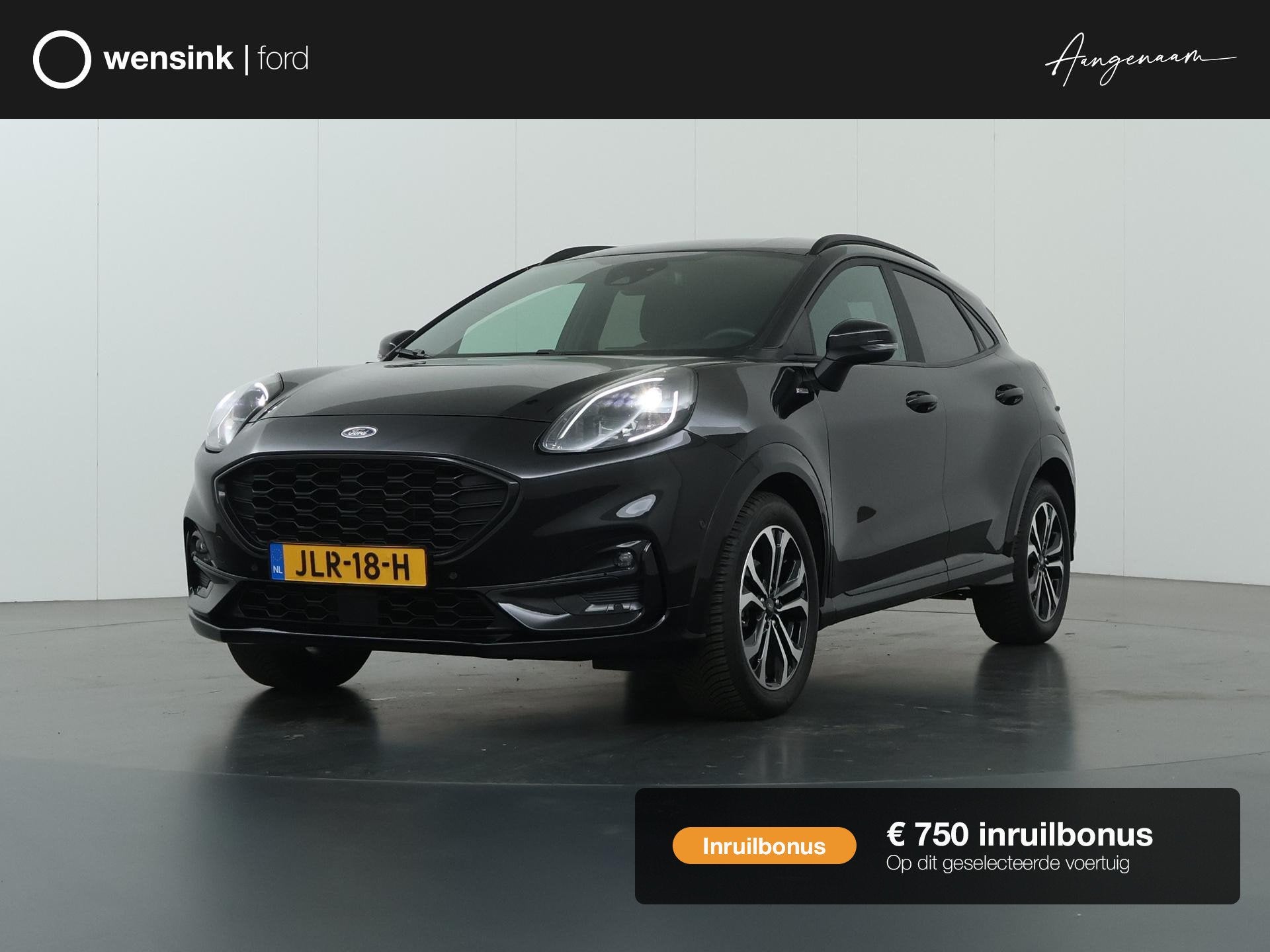 Ford Puma 1.0 EcoBoost Hybrid ST-Line X | Navigatiesysteem |, Auto's, Leder en Stof, 665 kg, Bedrijf, 155 pk