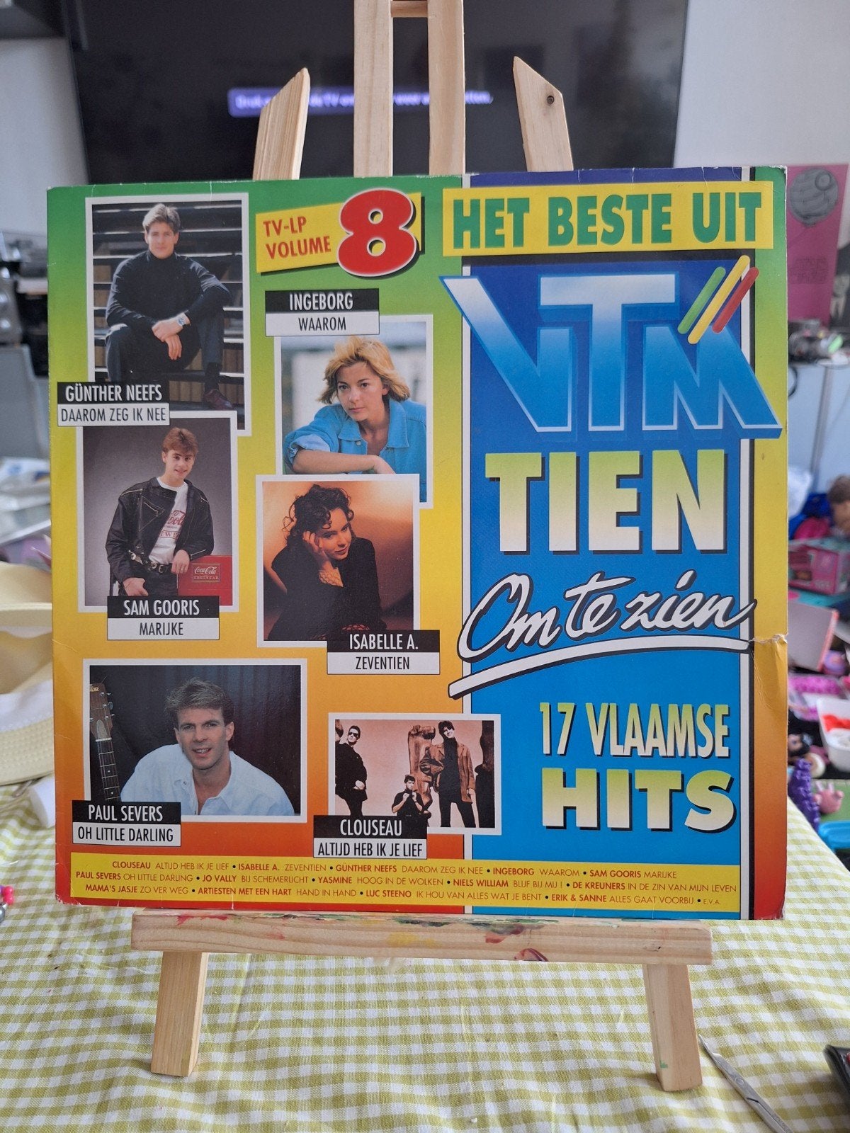 Het Beste Uit VTM Tien Om Te Zien - 17 Vlaamse Hits LP, Ophalen of Verzenden, Gebruikt, Nederlandstalig, Verzamelalbum