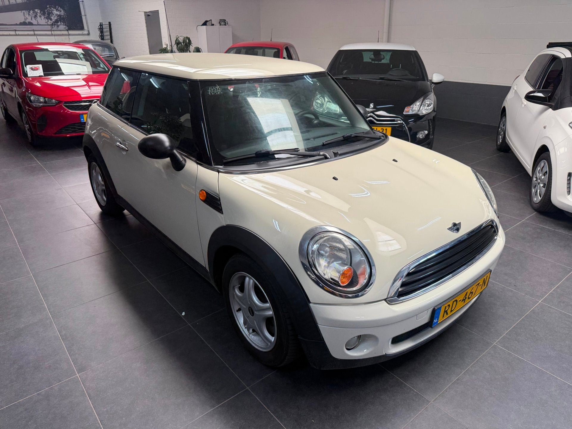 Mini 3-Deurs 1.4 One Anniversary, Auto's, Mini, Voorwielaandrijving, Stof, Zwart, 4 cilinders