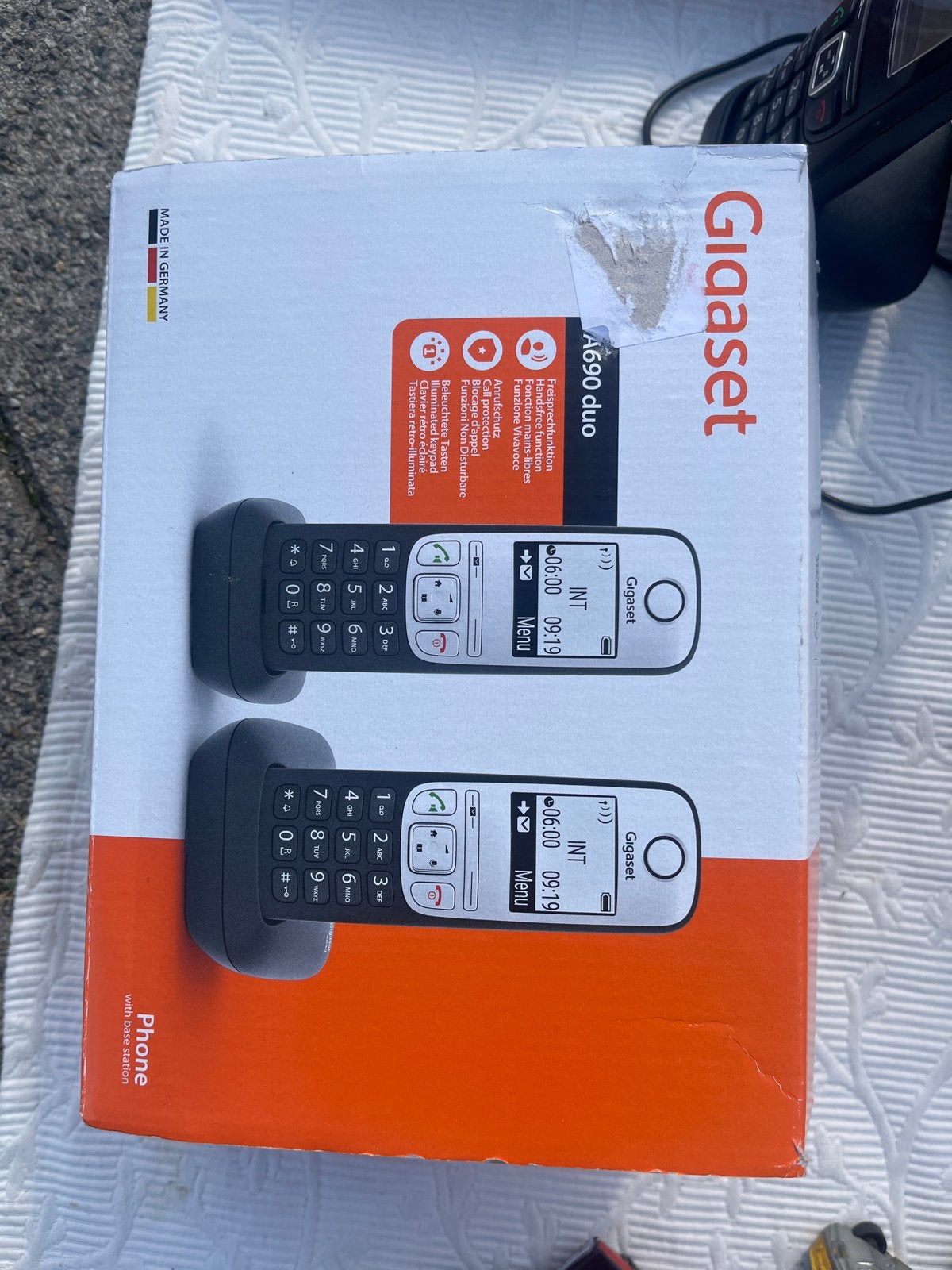 Philips en Gigaset DECT telefoons - 3 stuks, Ophalen of Verzenden, Gebruikt, 2 handsets