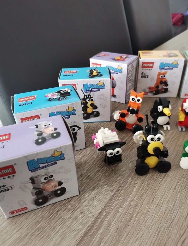 10 dieren lego, Ophalen, Zo goed als nieuw