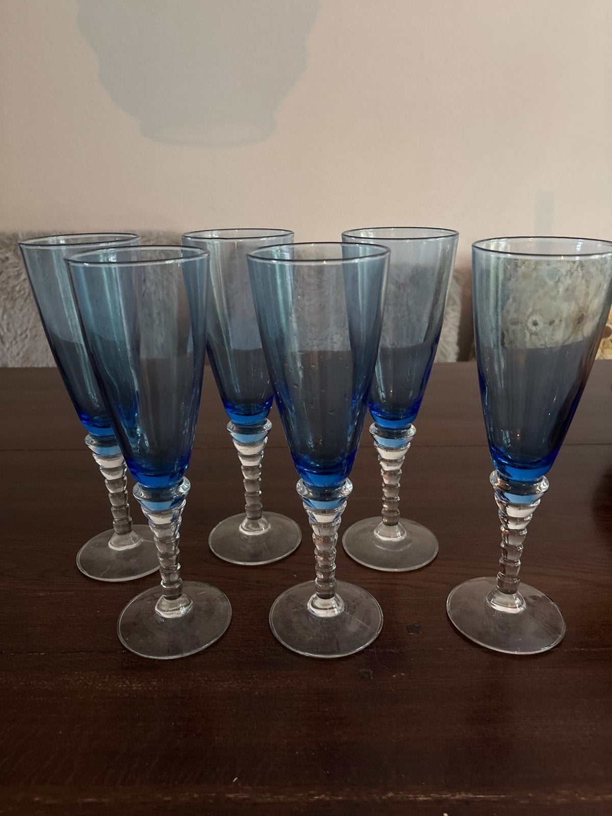 Ijscoupe glazen, Ophalen