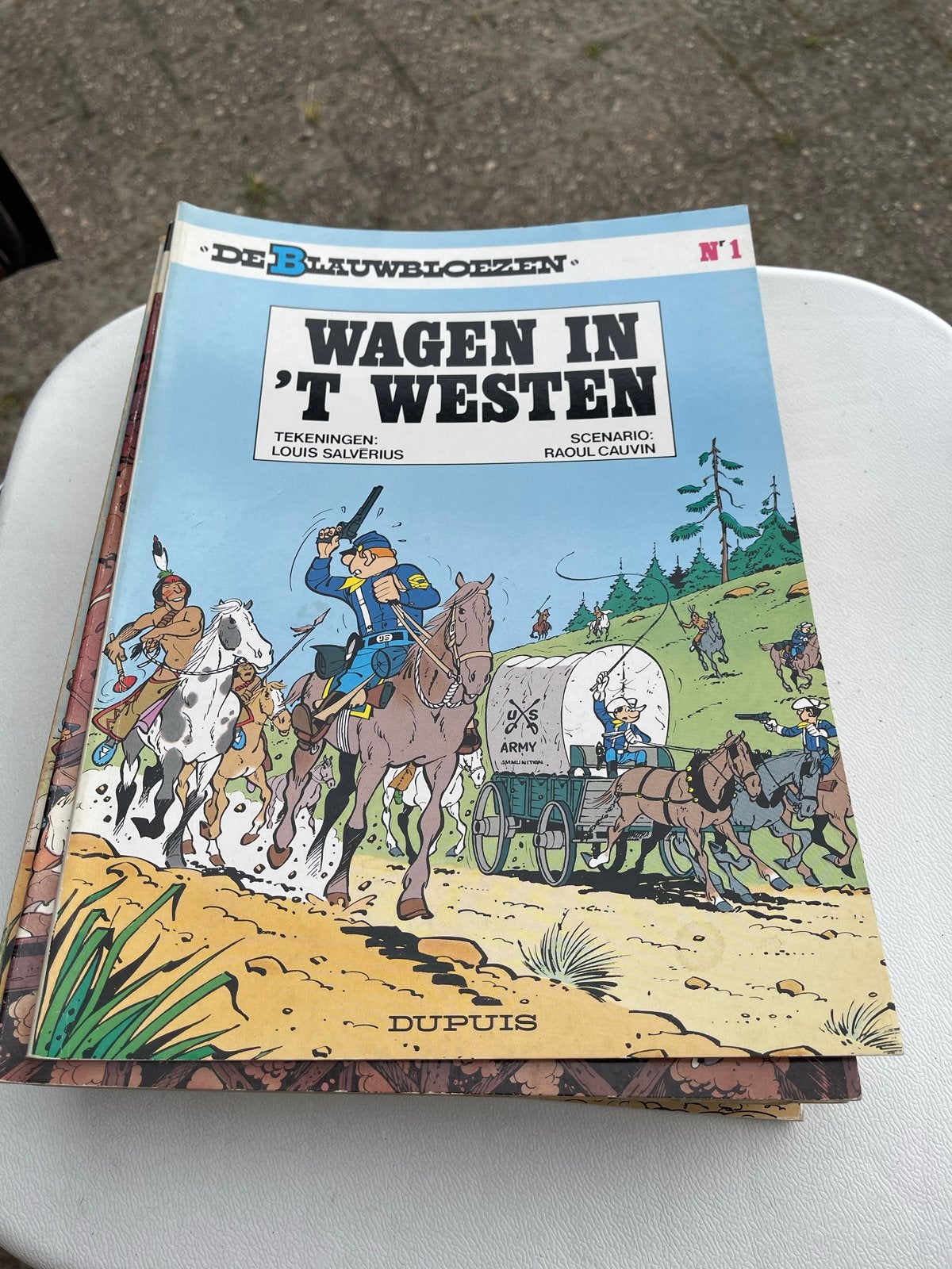 De Blauwbloezen - strips (16 stuks), Boeken, Meerdere stripboeken, Ophalen of Verzenden, Zo goed als nieuw