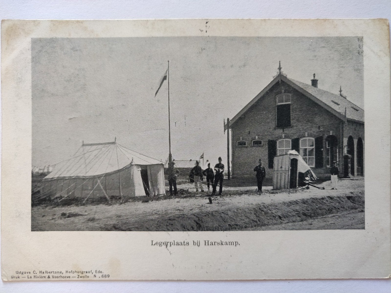 C197 Harskamp 1902 Militair, Ophalen of Verzenden, 1920 tot 1940