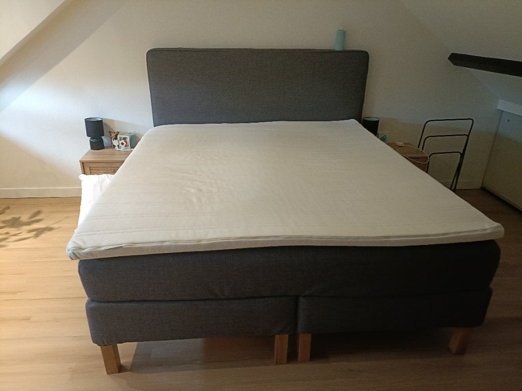 Gratis matras en topper Ikea, Ophalen, Gebruikt, Tweepersoons, Matras