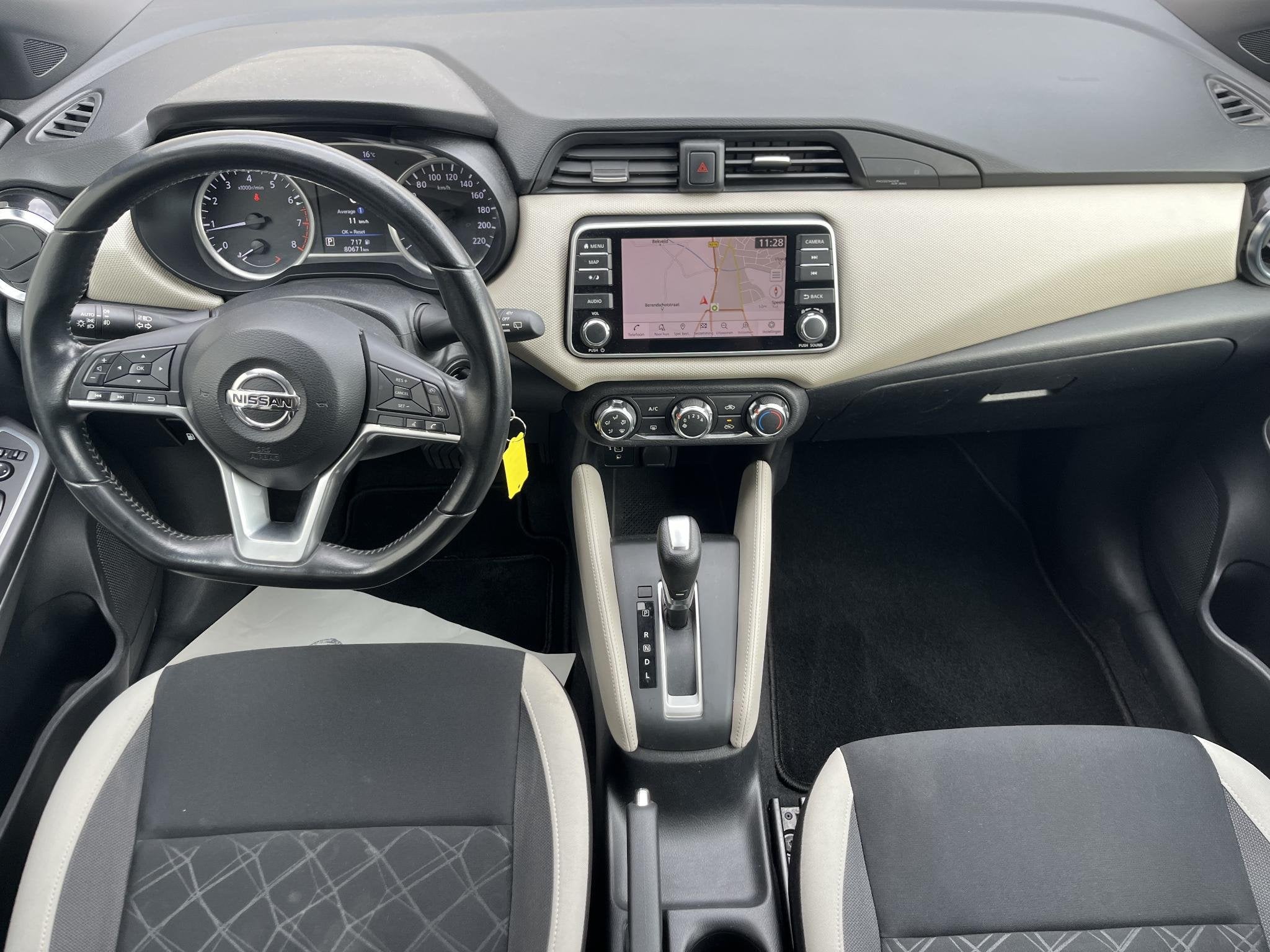 Nissan Micra 1.0 IG-T Tekna / Trekhaak (1.200KG) / Achteruit, Auto's, Gebruikt, Euro 6, 1055 kg, 3 cilinders