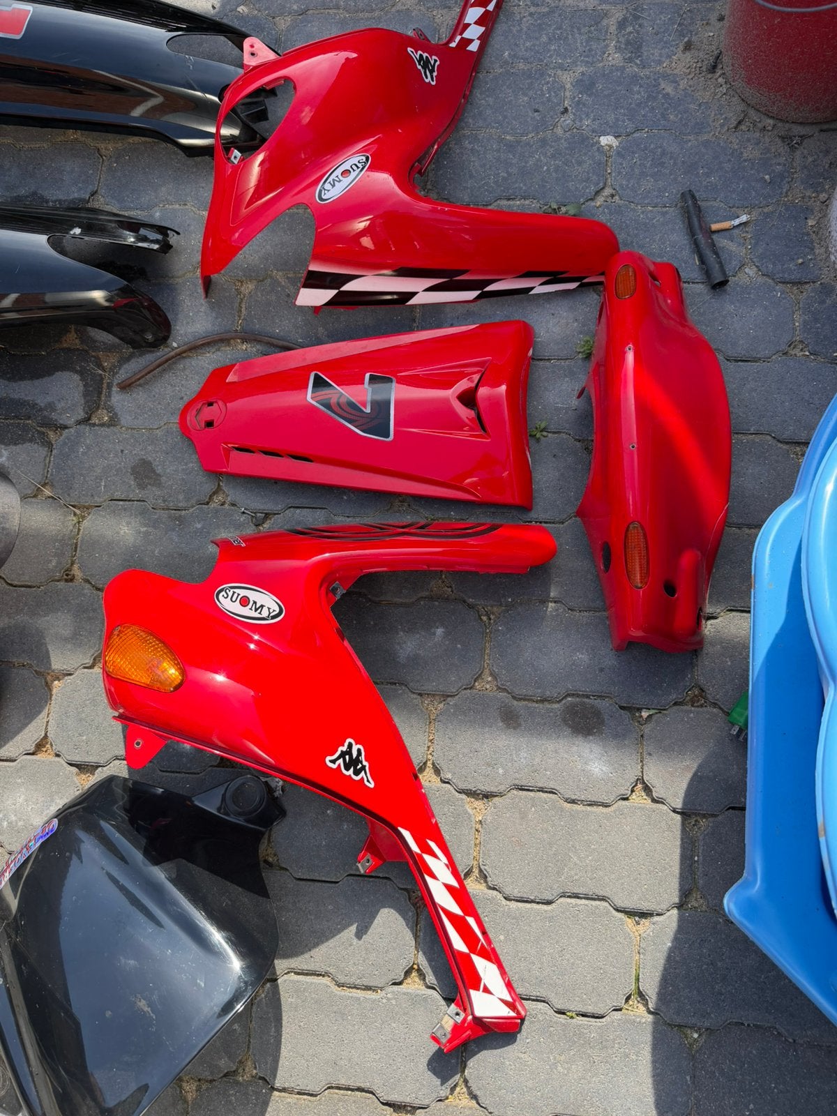 Gilera runner lucky 7 kappenset, Ophalen