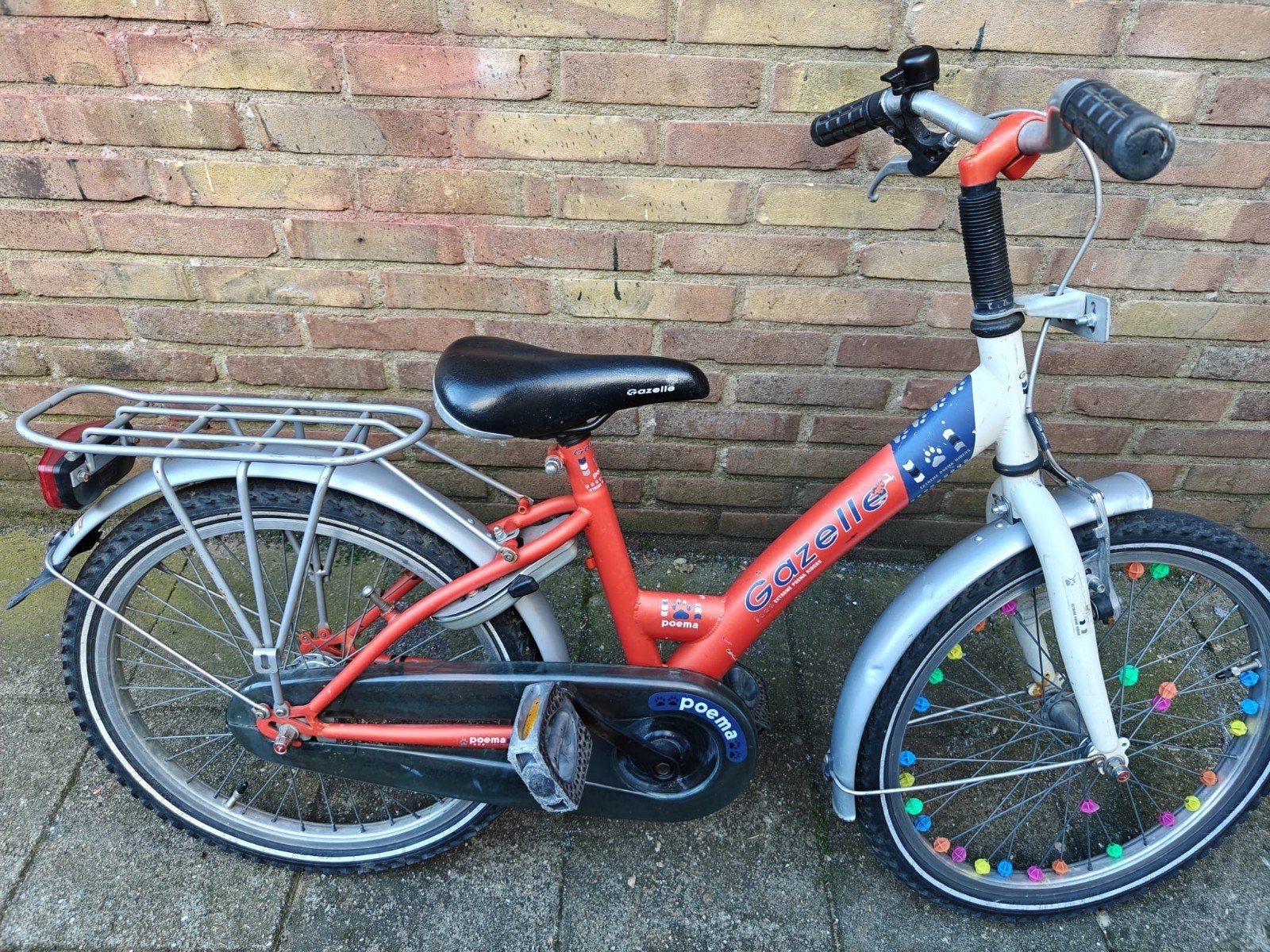 Meisjesfiets, Fietsen en Brommers, Fietsen | Meisjes, Ophalen, Gebruikt, 20 inch