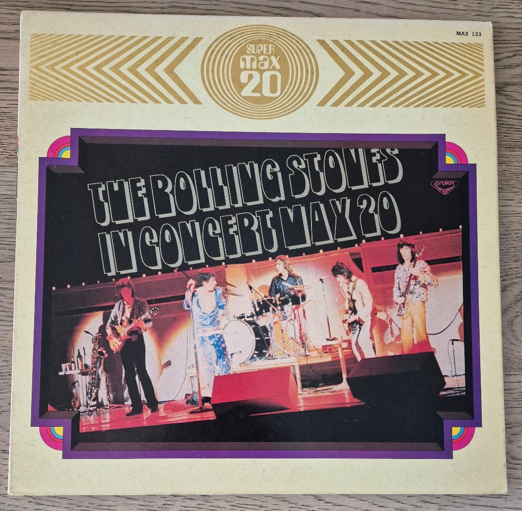 The Rolling Stones – In Concert Max 20 (Japanse persing), Ophalen of Verzenden, Rock, LP