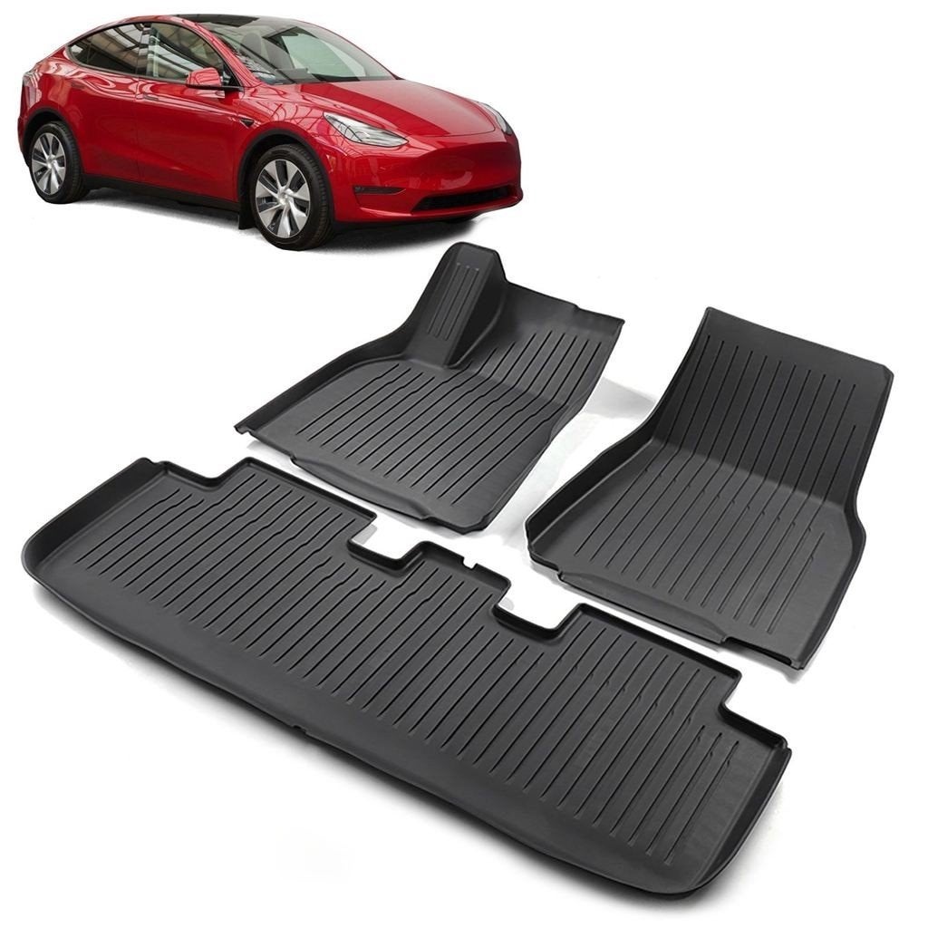 Rubberen Wintermatten Tesla Model Y Modder Matten Premium
